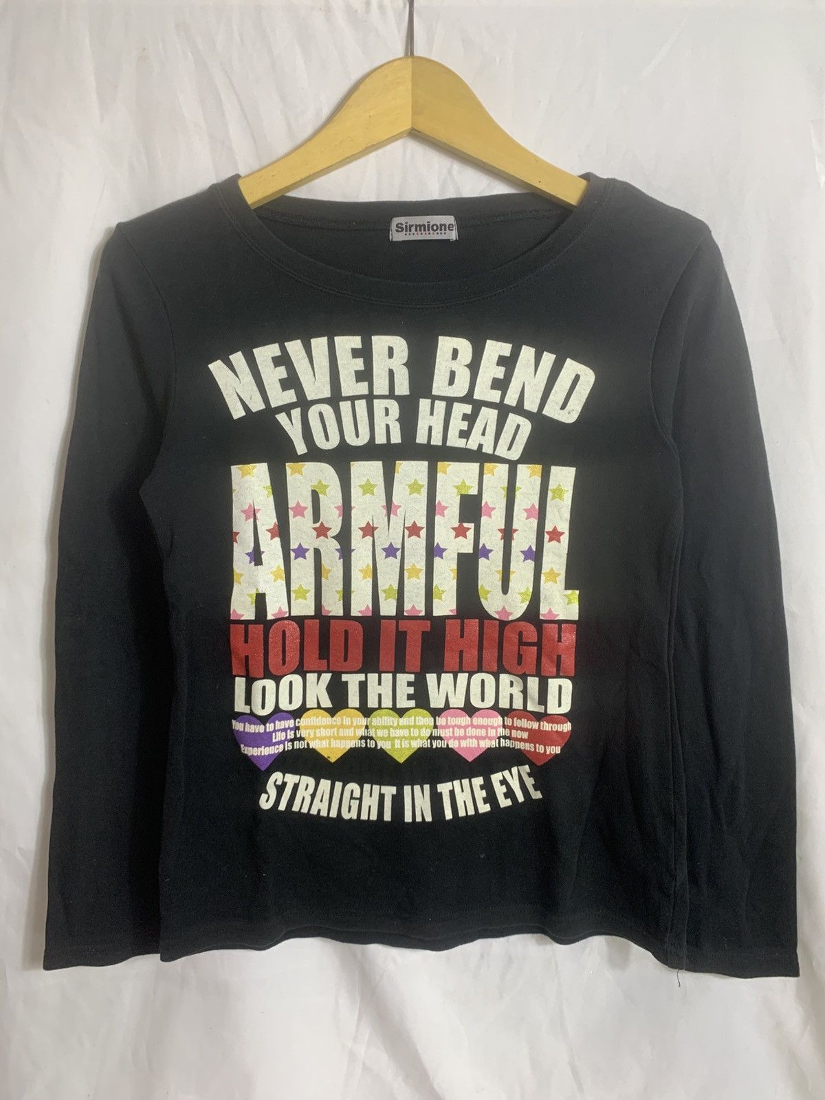 Japanese Brand Sirmione art longsleve Size US S / EU 44-46 / 1 - 1 Thumbnail