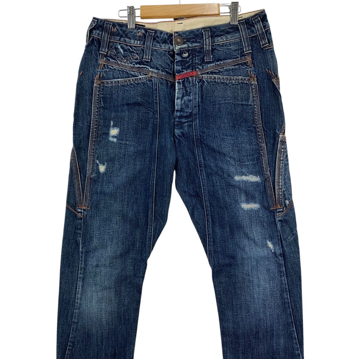 Marithe + Francois Girbaud MARITHE FRANCOIS GIRBAUD Italy S Giovanni In Marignano Denim Size US 29 - 2 Thumbnail