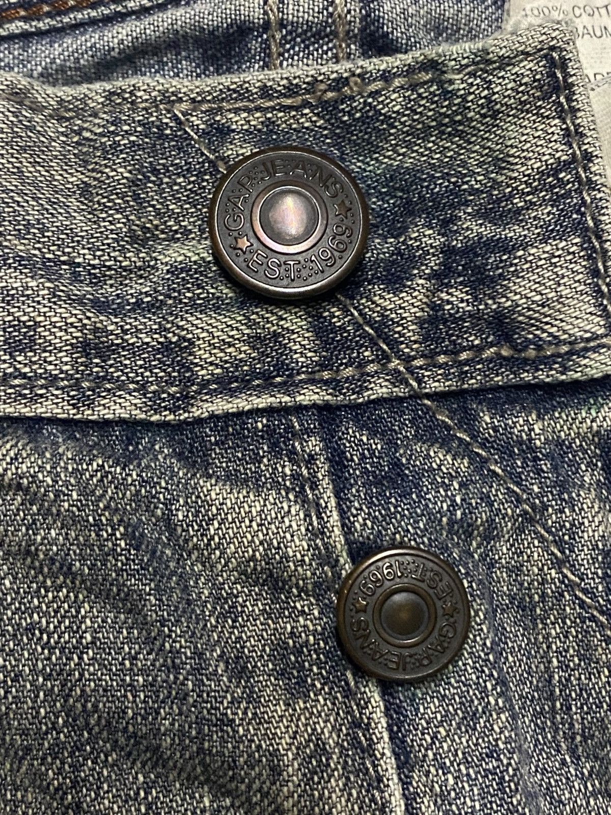 Gap × Yeezy Vintage Gap Cargo Denim Distressed Loose Jeans Size US 31 - 11 Thumbnail