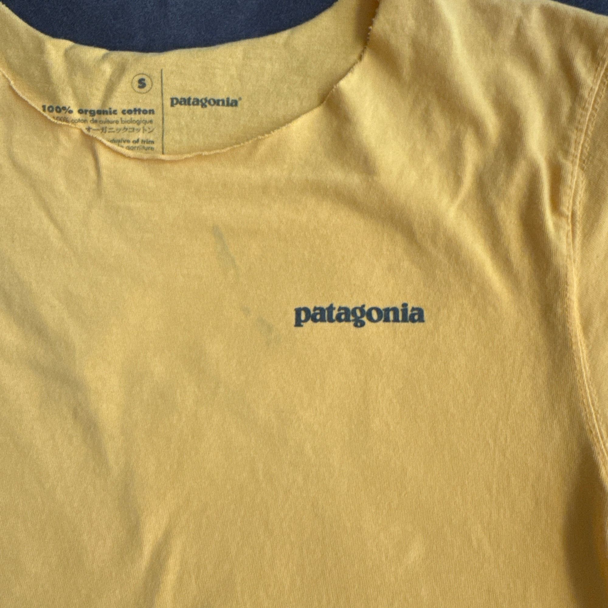 Patagonia Patagonia Yellow Organic Cotton Crop T-Shirt S Size S / US 4 / IT 40 - 3 Thumbnail