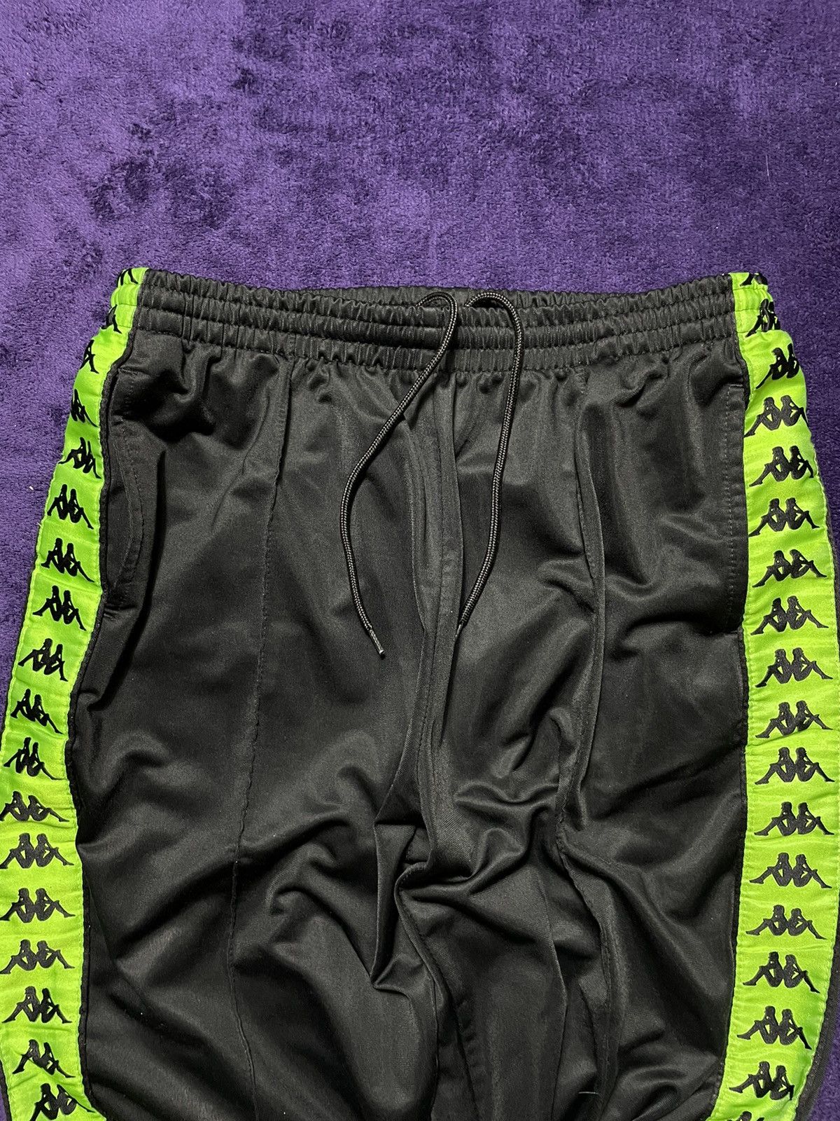 Kappa × Vintage Rare Kappa green lampas sweatpants retro vintage style Size US 32 / EU 48 - 2 Thumbnail