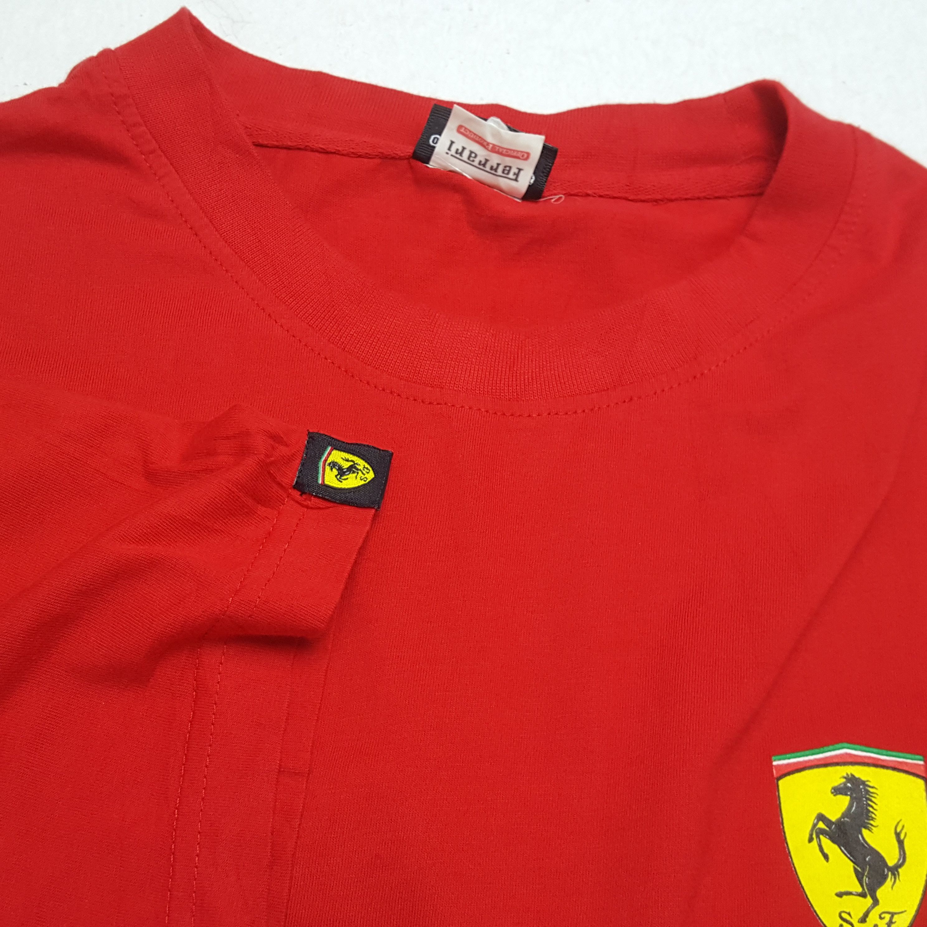 Ferrari FERRARI Formula One F1 Racing Design Tshirt Size US XL / EU 56 / 4 - 8 Thumbnail