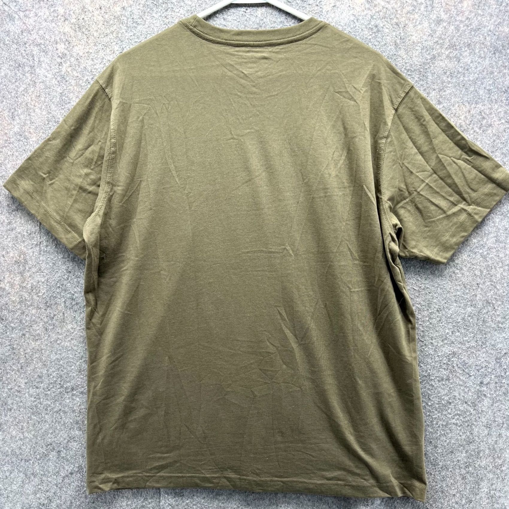 Eddie Bauer VINTAGE Eddie Bauer Shirt Mens Large Green Olive Casual Tee Crewneck Lightweight Top Regular Fit Short Sleeve Logo 90s? Size US L / EU 52-54 / 3 - 2 Thumbnail