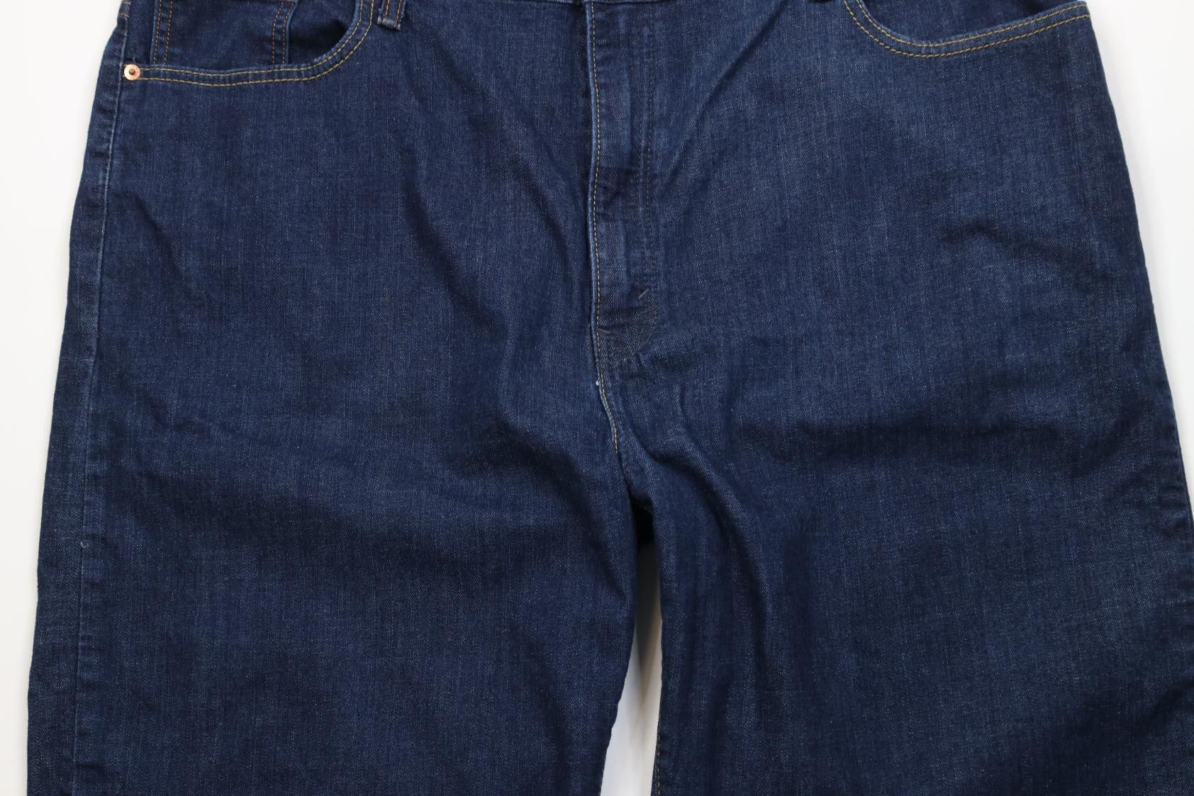 Levi's Vintage Y2K Levis 569 Fit Baggy Denim Jean Shorts Jorts Blue Size US 44 / EU 60 - 3 Thumbnail