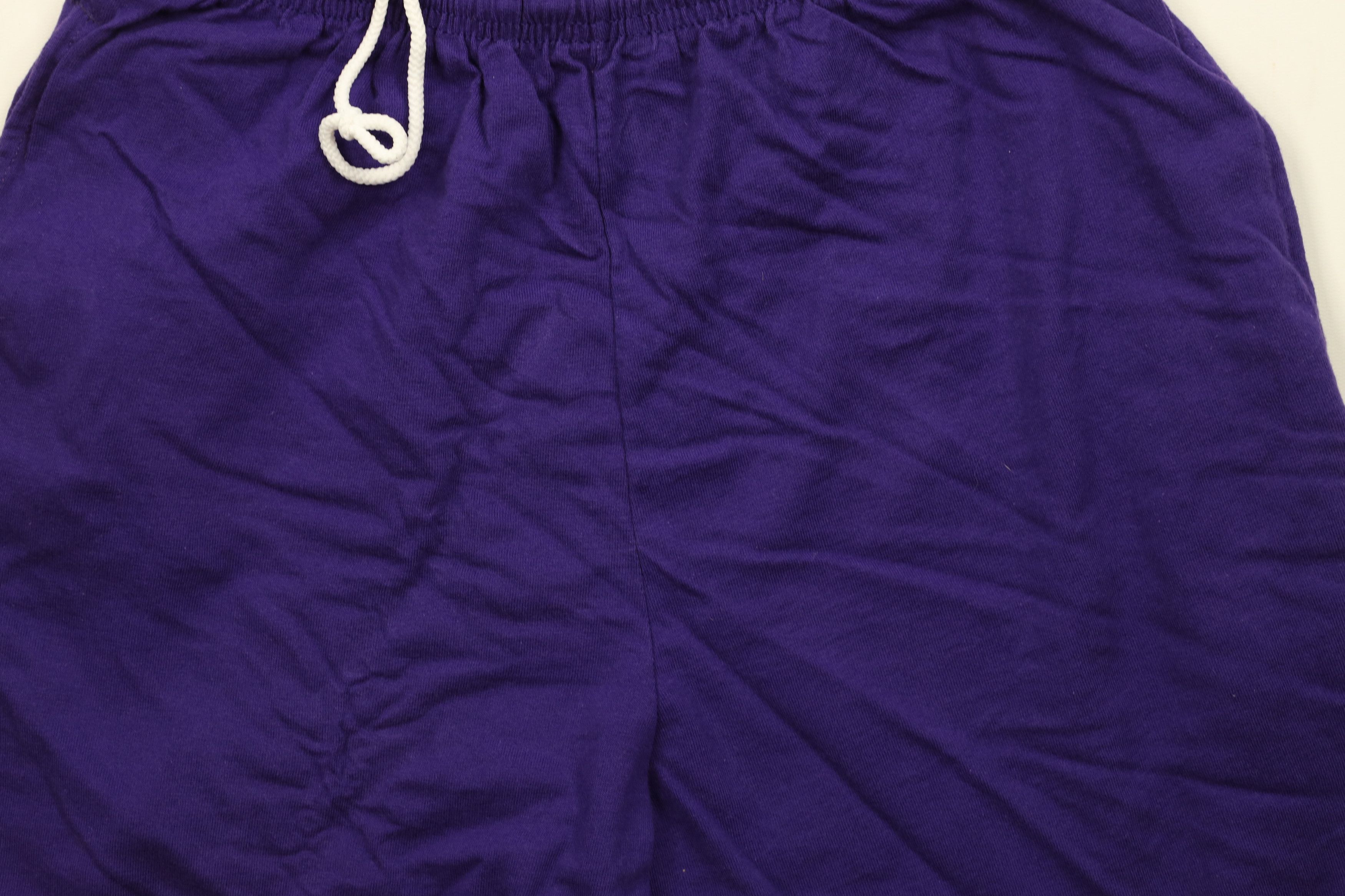 Vintage Vintage 90s Streetwear Above Knee Shorts Purple Cotton USA Size US 34 / EU 50 - 3 Thumbnail