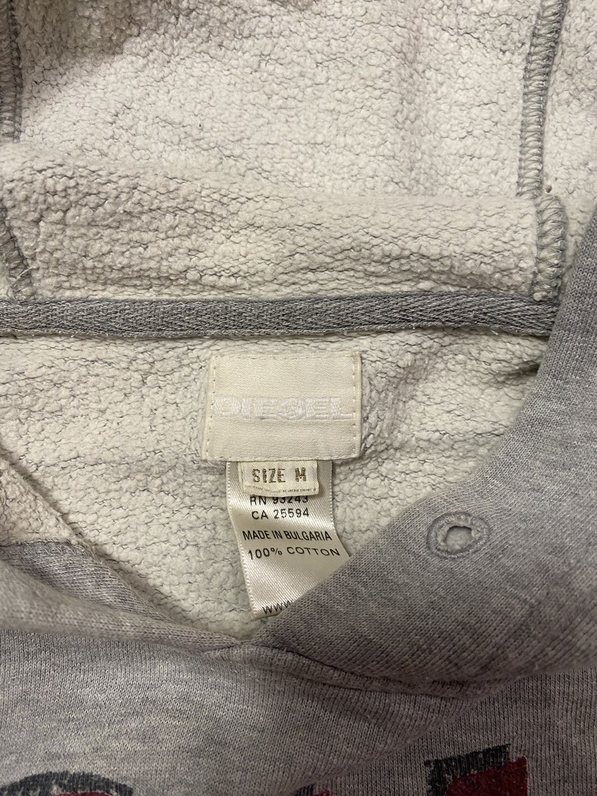 Diesel Vintage Diesel industry big logo hoodie Size M / US 6-8 / IT 42-44 - 3 Thumbnail