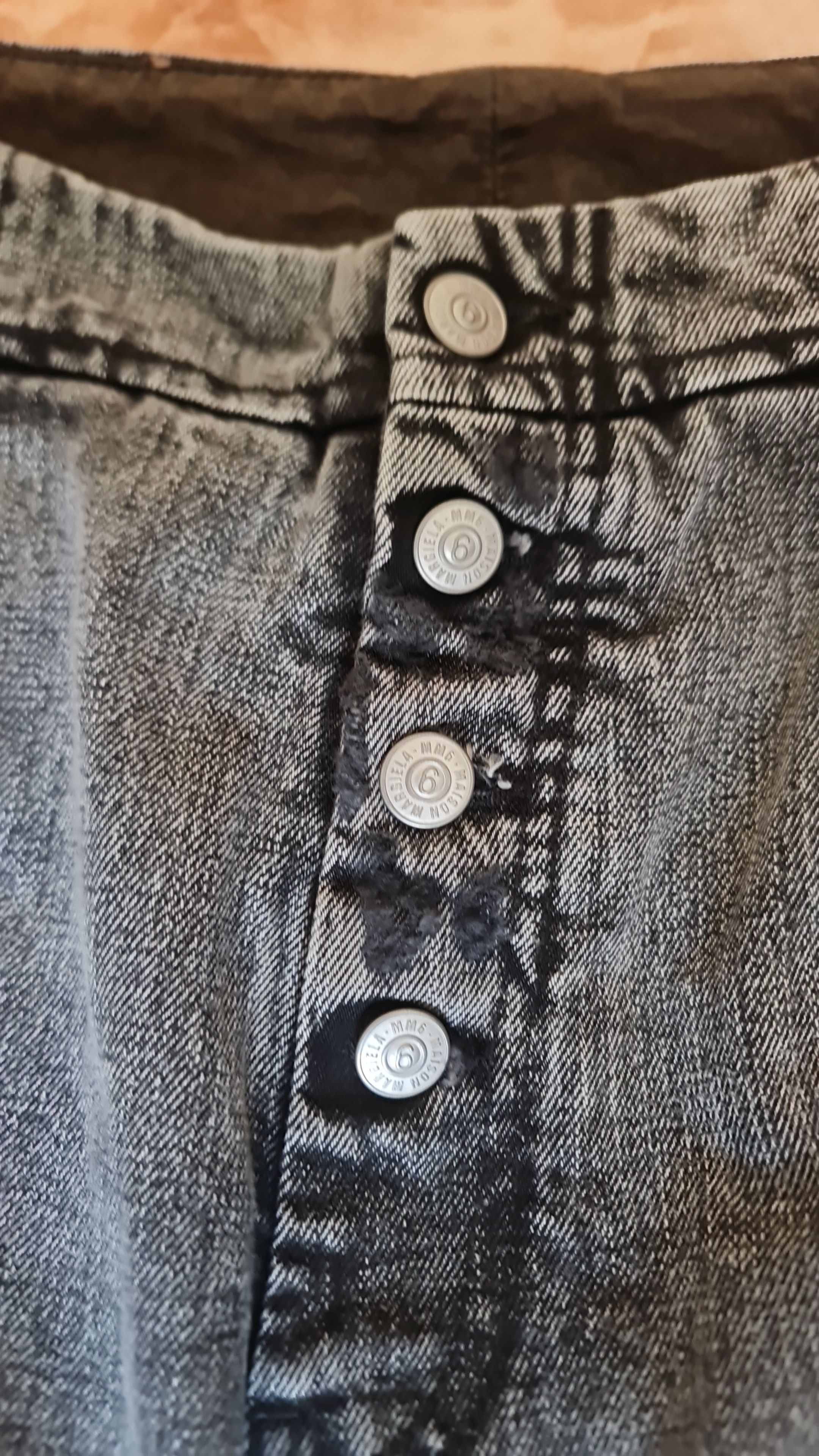 Maison Margiela Jean baggy MM6 new made in italy Size 29" - 9 Thumbnail