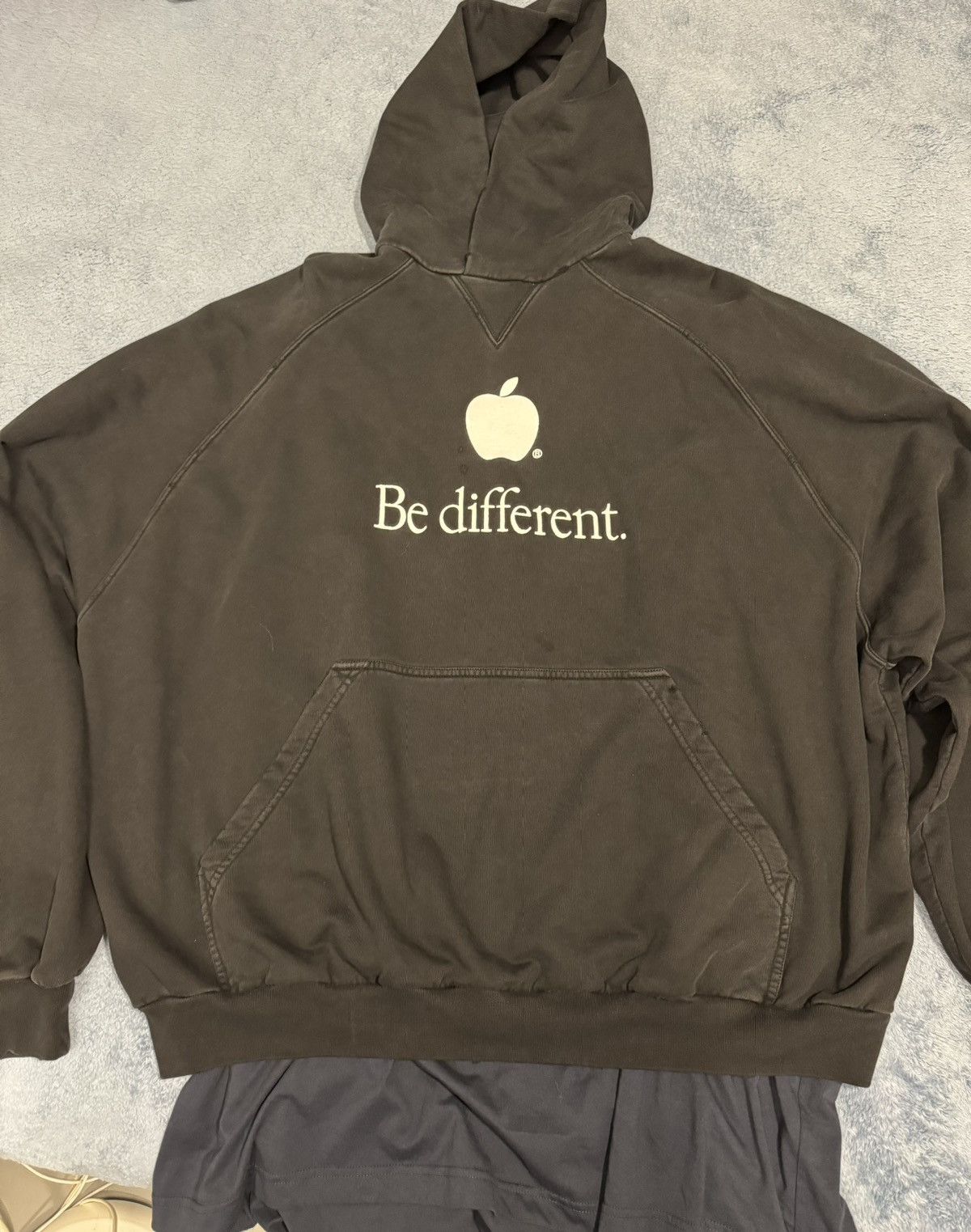 Balenciaga Balenciaga Be Different Apple Hoodie | Grailed