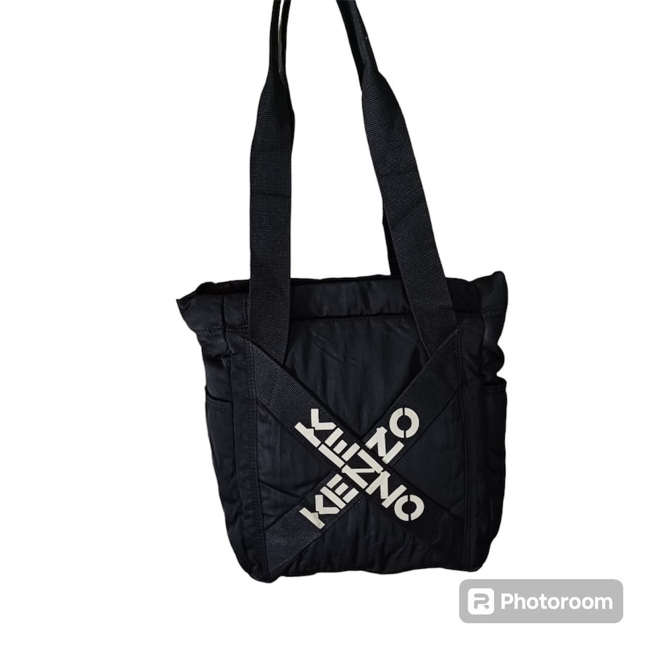 Kenzo Kenzo Cross Logo Nylon Tote Bag Size ONE SIZE - 2 Thumbnail