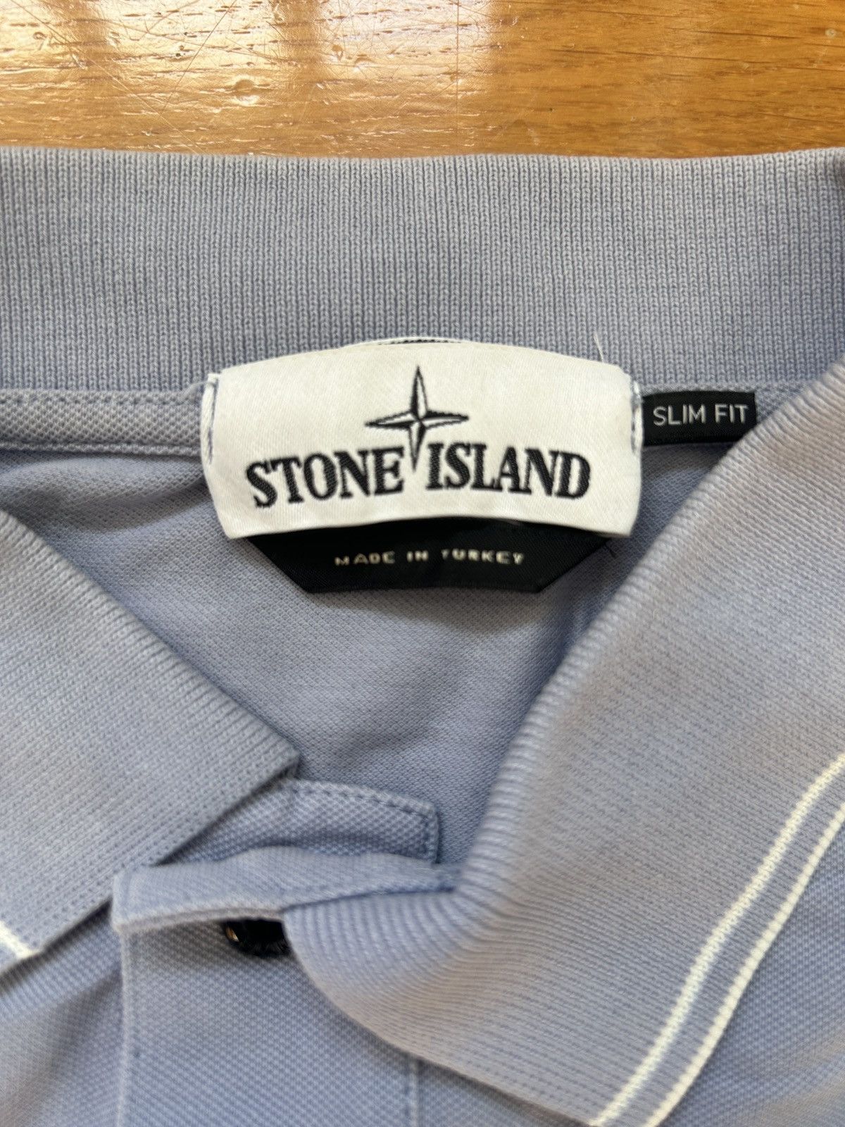 Stone Island Stone Island purple/blue polo Size US XL / EU 56 / 4 - 3 Thumbnail