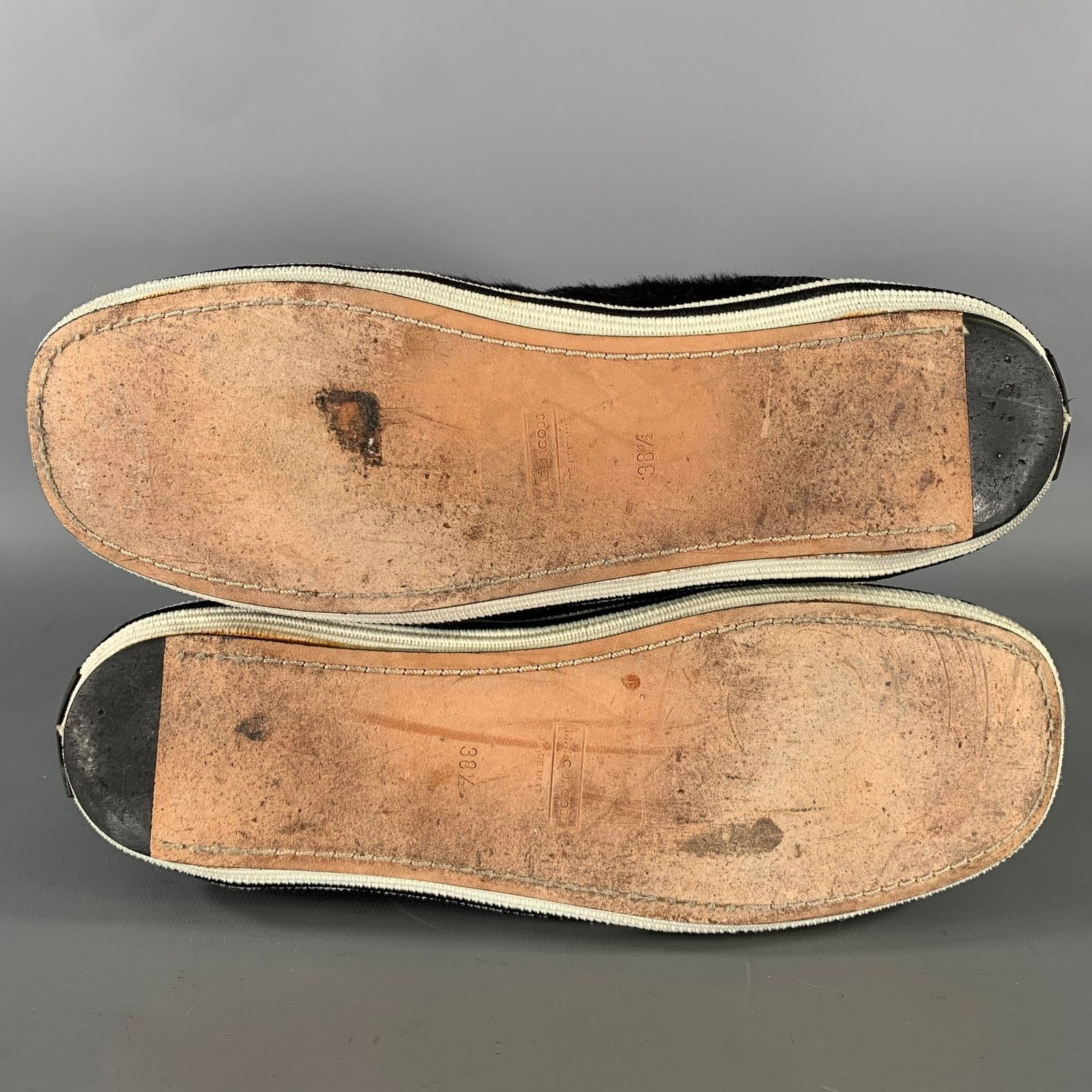 Marc Jacobs MARC JACOBS Size 8 Black Leather Calfskin Chelsea Flats Size US 8 / IT 38 - 6 Thumbnail