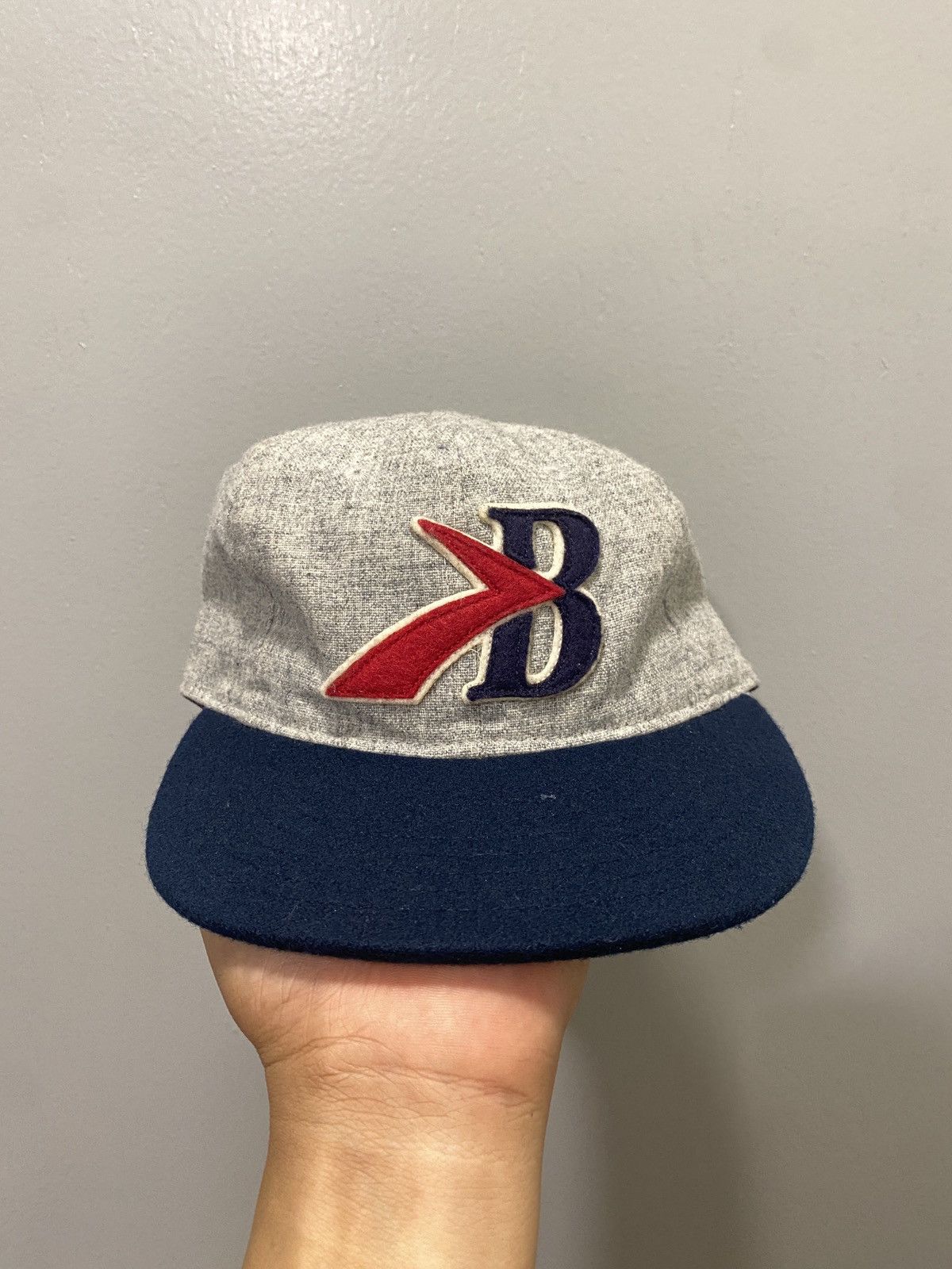 Ebbets Field Flannels Ebbets Fields x Brooks 6 Panel Wool Hat Size ONE SIZE - 1 Thumbnail
