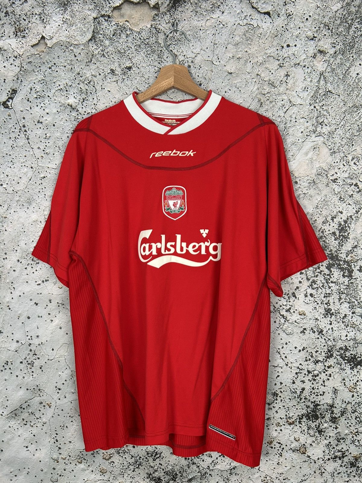 Reebok シャツ レッド リバプールFC