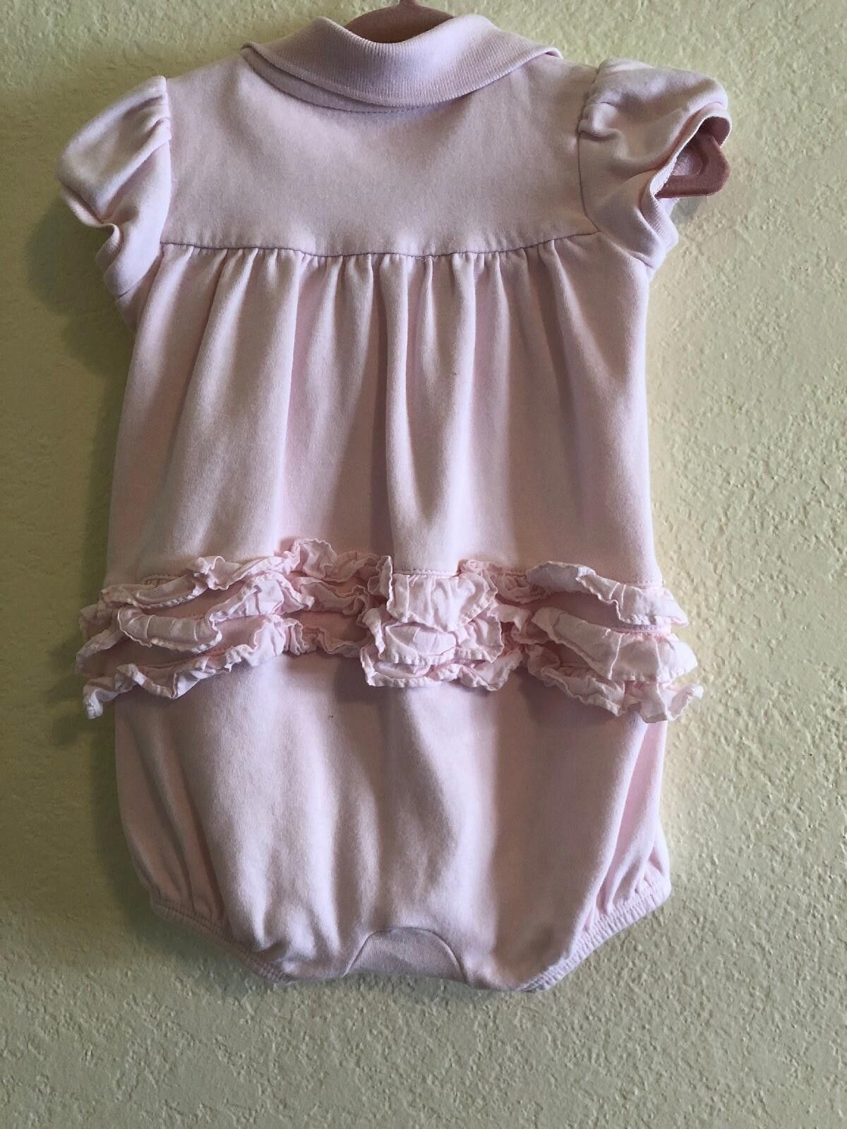 Polo Ralph Lauren Ralph Lauren Baby Girl Pink Romper Size 9 Months Size ONE SIZE - 2 Thumbnail
