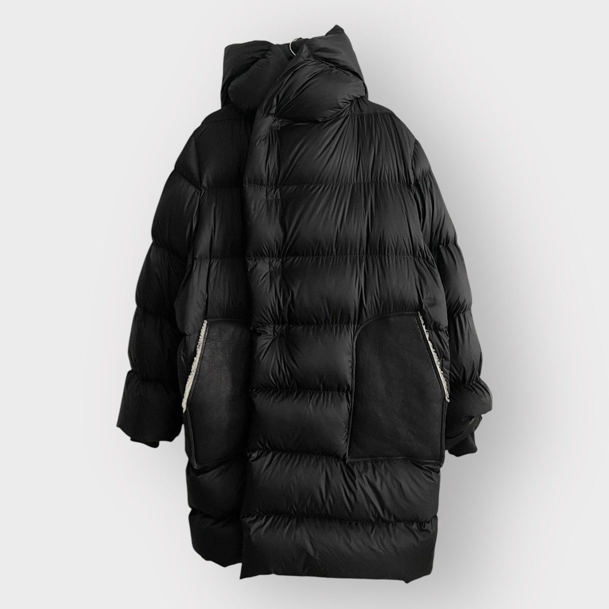 Rick Owens RICK OWENS FW23 LUXOR RUNWAY CROPPED ALICE PARKA