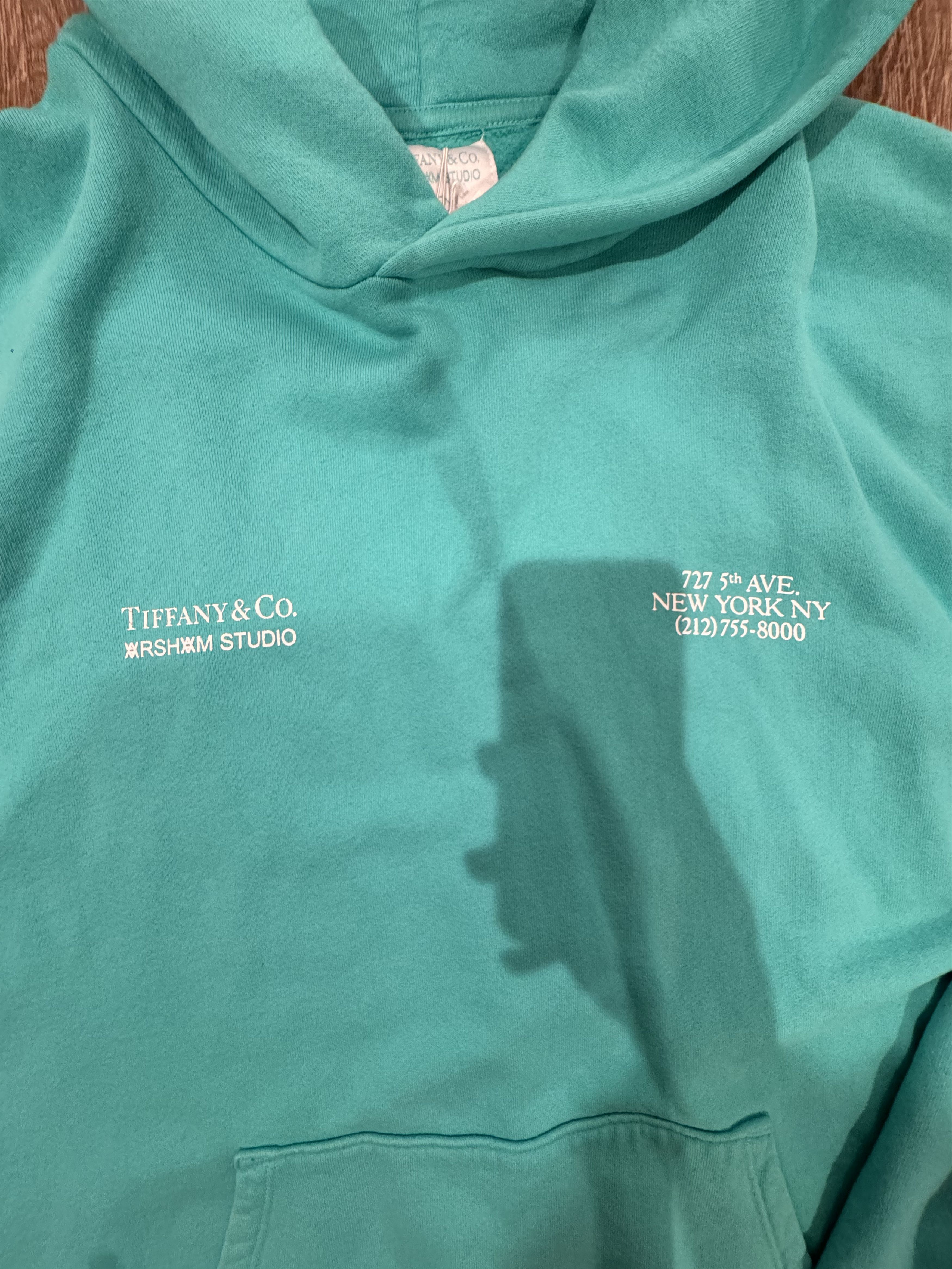 Tiffany & Co. NEW TIFFANY x ARSHAM STUDIO HOODIE IN TIFFANY BLUE SZ XL Size US XL / EU 56 / 4 - 3 Thumbnail