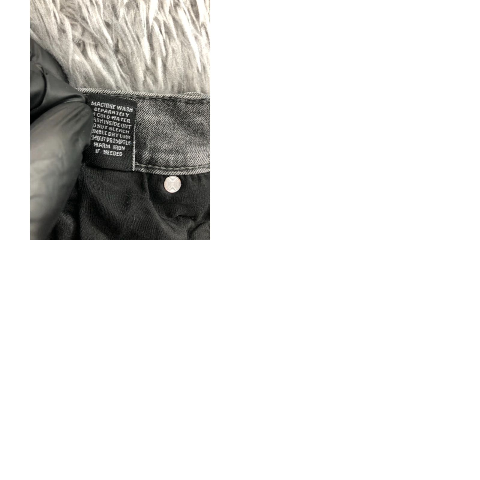 Vintage Rue 21 Slim Taper Jeans 31x30 Mens Mid Rise Medium Wash Gray Charcoal Jeans Size US 31 - 9 Thumbnail