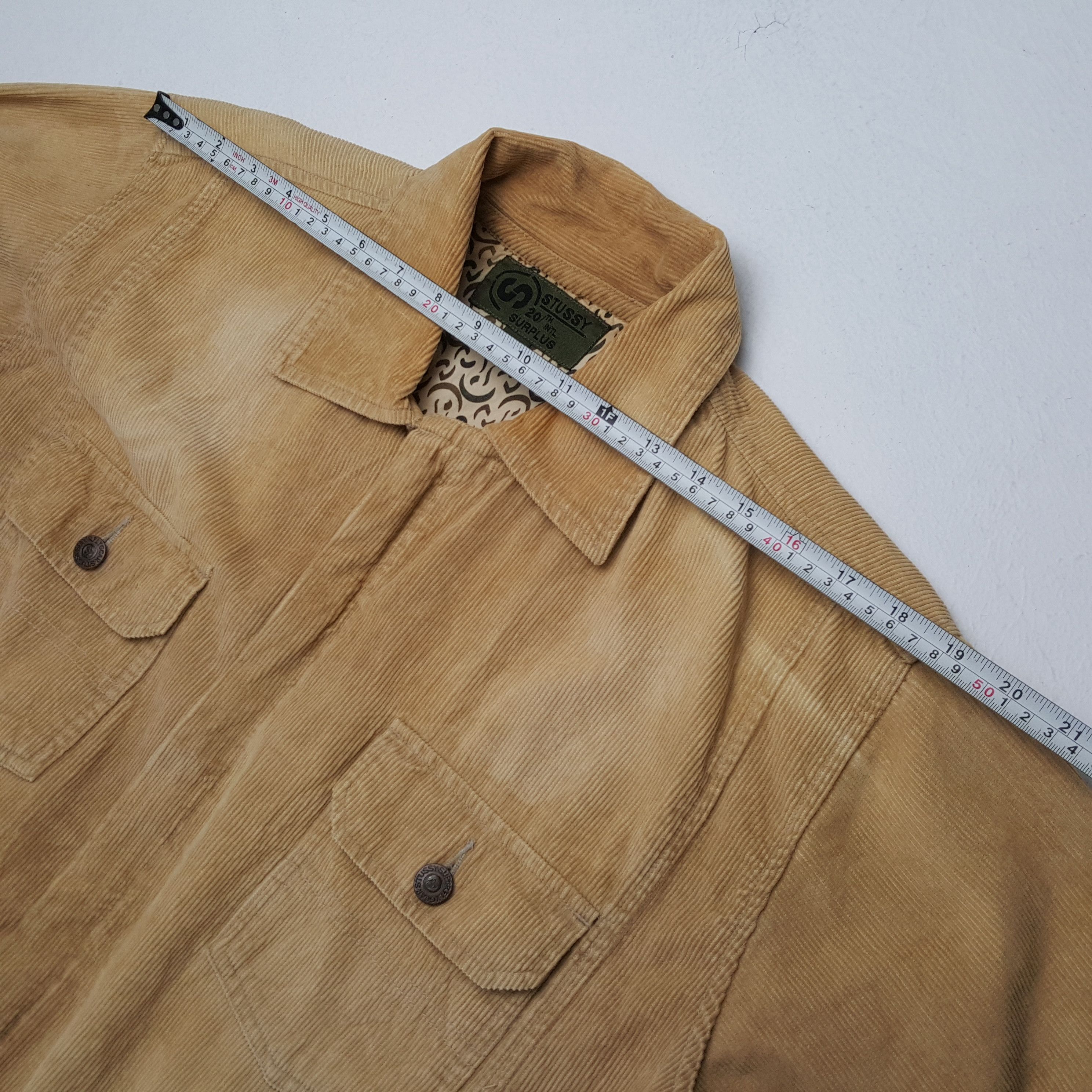 Stussy × Vintage STUSSY Streetwear Fashion Style Custom Art Velvet Jacket Size US L / EU 52-54 / 3 - 5 Thumbnail