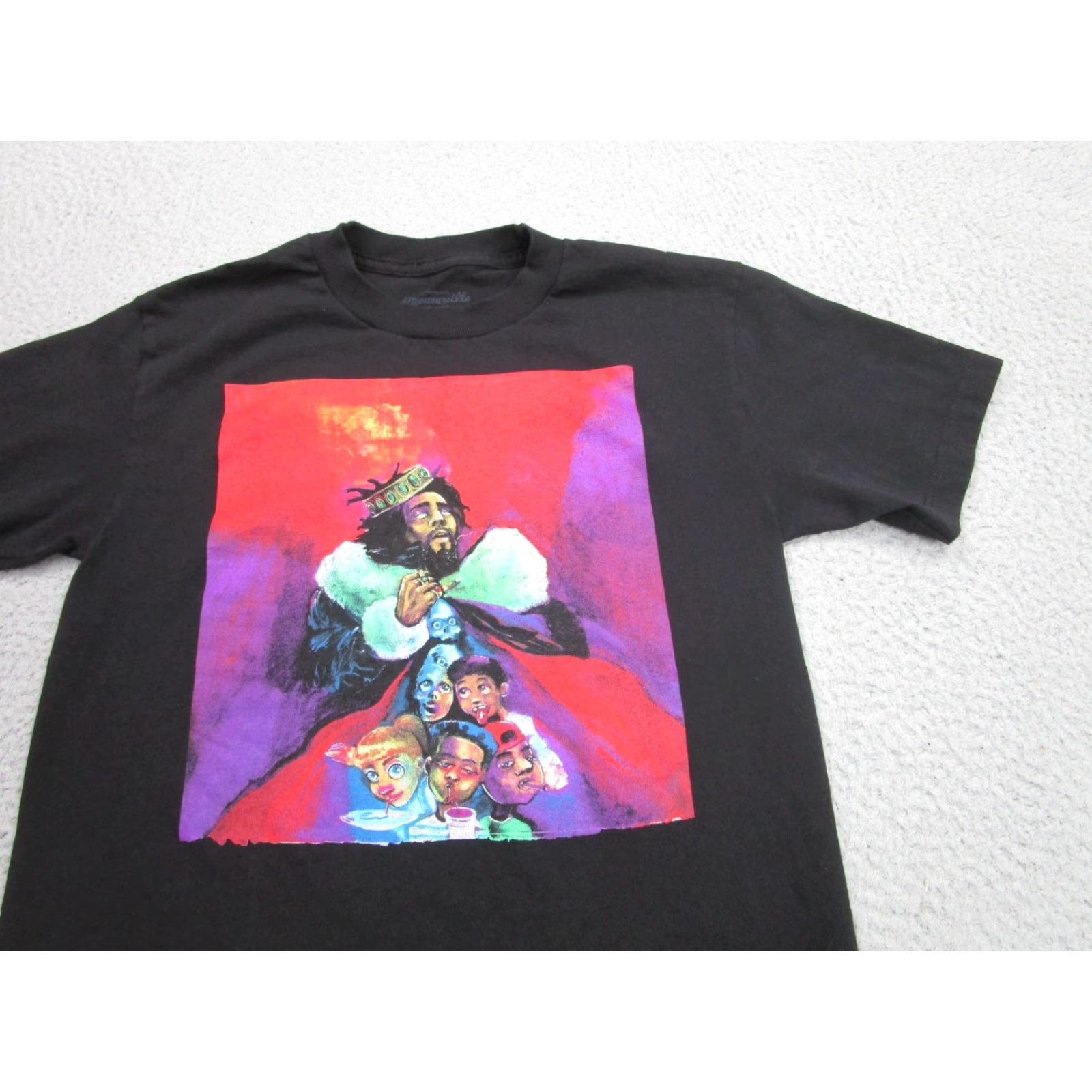 Dreamville Dreamville J Cole KOD Tour Shirt Mens Small Black Choose Wisely Rap Tee Size US S / EU 44-46 / 1 - 2 Thumbnail