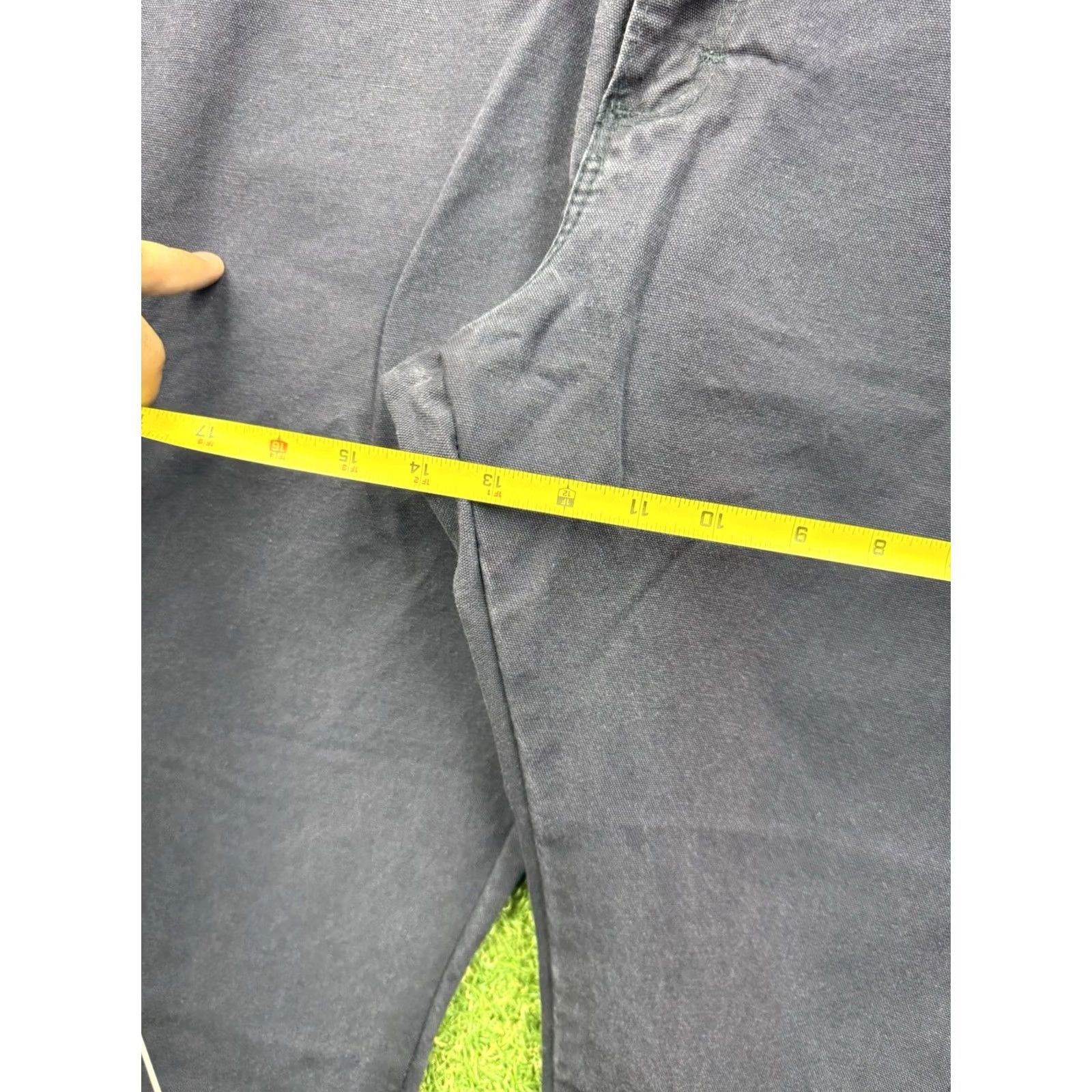 Vintage Bulwark Mens FR Pants 40 x 28 Navy Blue Cargo Flame-Resistant Workwear Pants Size US 40 / EU 56 - 6 Thumbnail