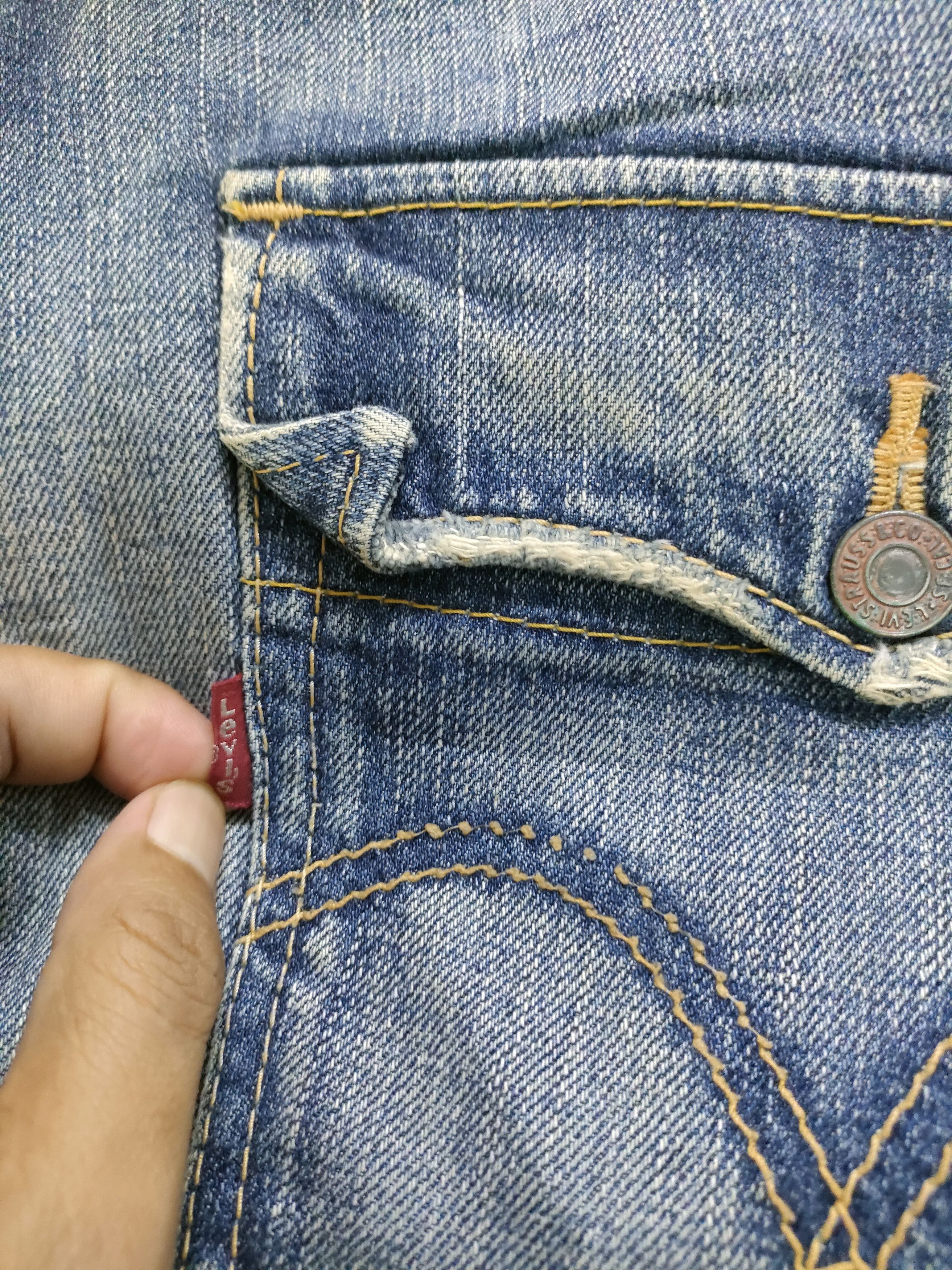 If Six Was Nine × Levi's Distressed Levi's 505 Denim Size US 33 - 3 Thumbnail