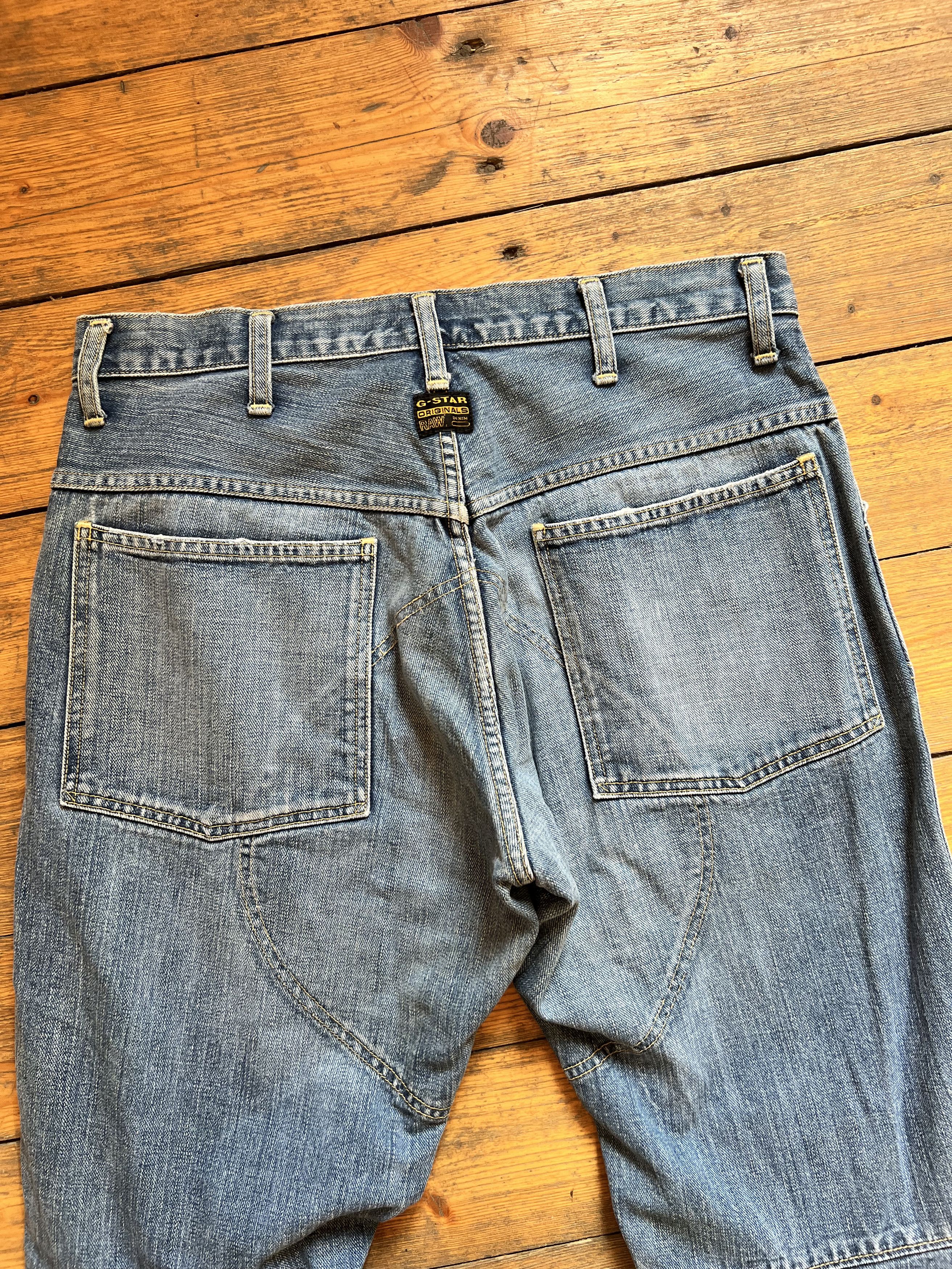 Denime G-Star Vintage Jeans Heavy Biker Pants Size US 32 / EU 48 - 8 Thumbnail