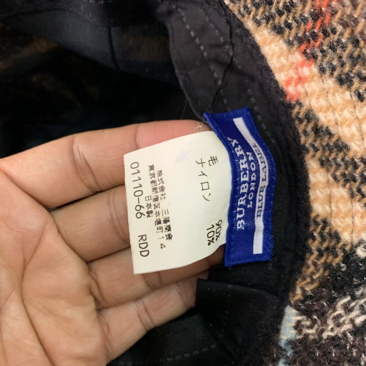 Burberry Burberry Novacheck Wool Hats Size ONE SIZE - 8 Thumbnail