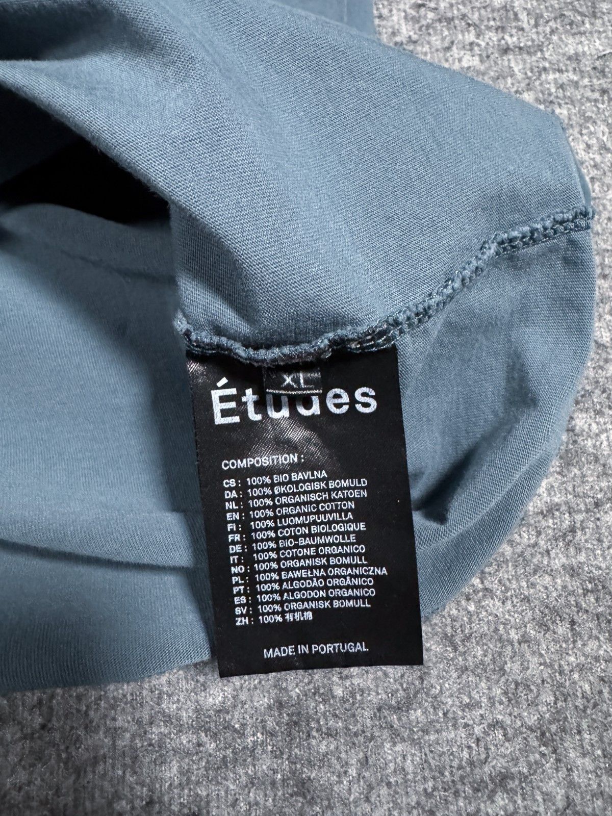 Etudes Etudes Studio E Logo Patch Cotton Tee Gorpcore Parisian XL Size US XL / EU 56 / 4 - 4 Thumbnail