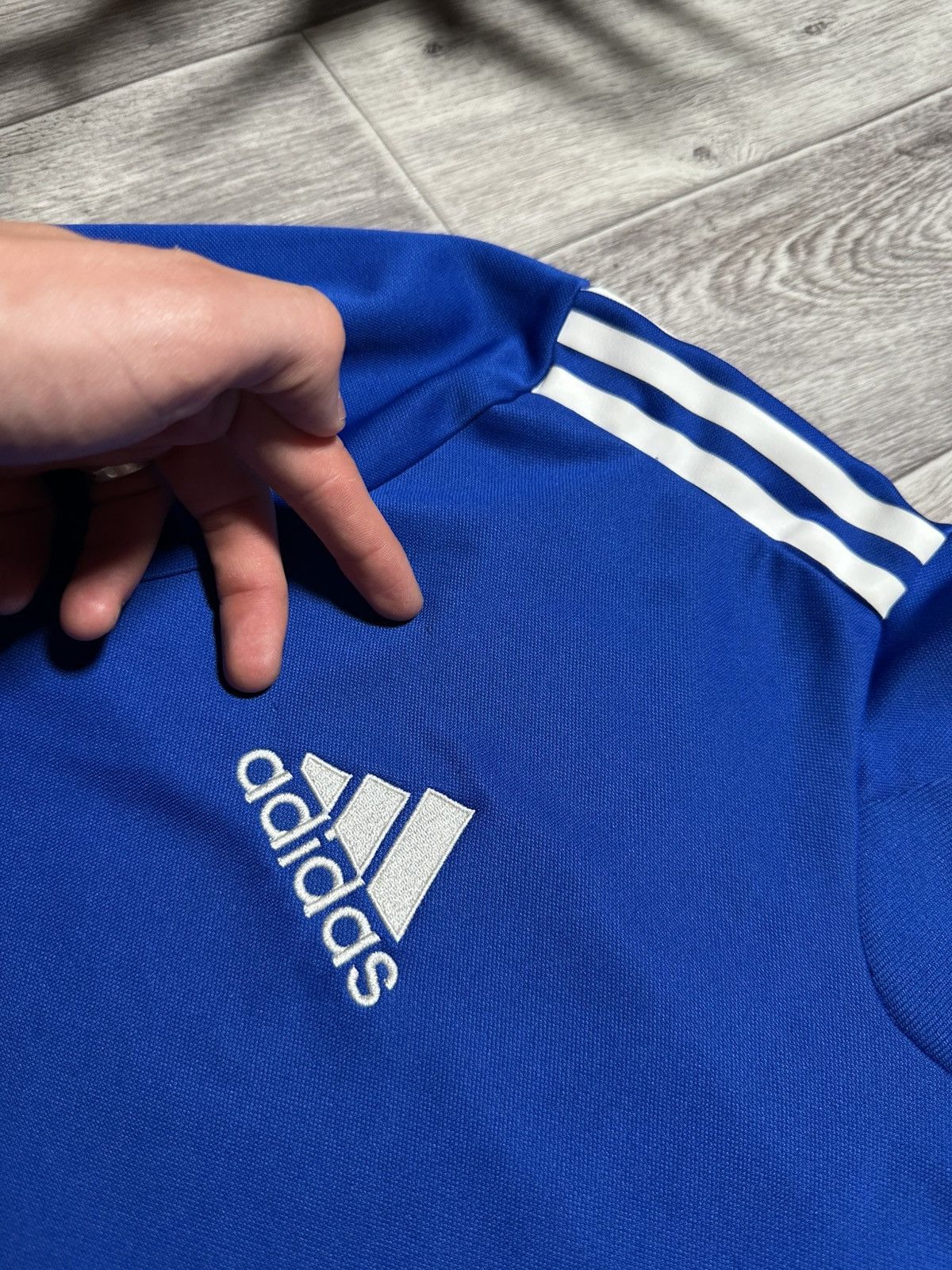 Adidas Adidas France Rugby Tech Training Sweatshirt 2014-2015 Size US M / EU 48-50 / 2 - 4 Thumbnail