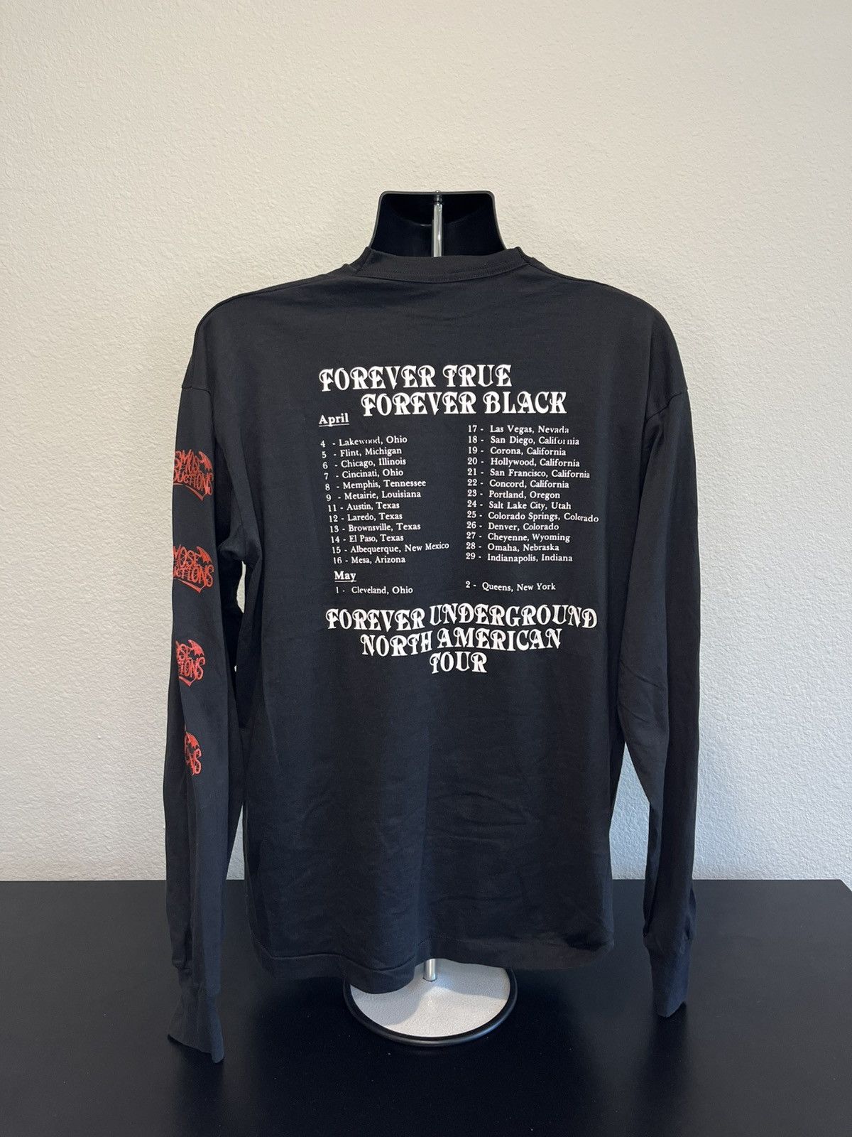 Band Tees × Vintage Vital remains North American tour shirt vintage 90s Size US XL / EU 56 / 4 - 2 Thumbnail