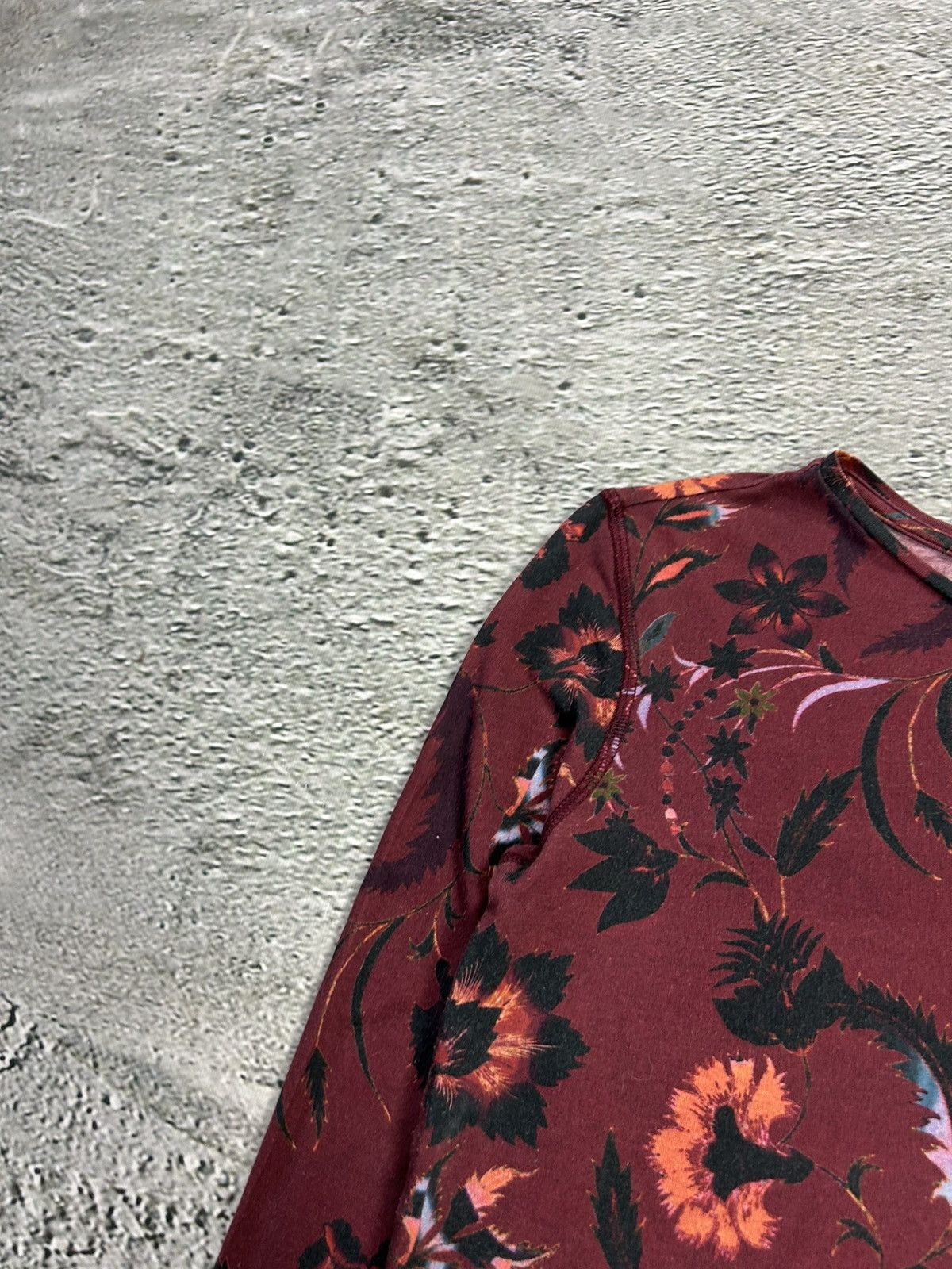 Sandro Sandro Paris longsleeve floral red Size M / US 6-8 / IT 42-44 - 3 Thumbnail