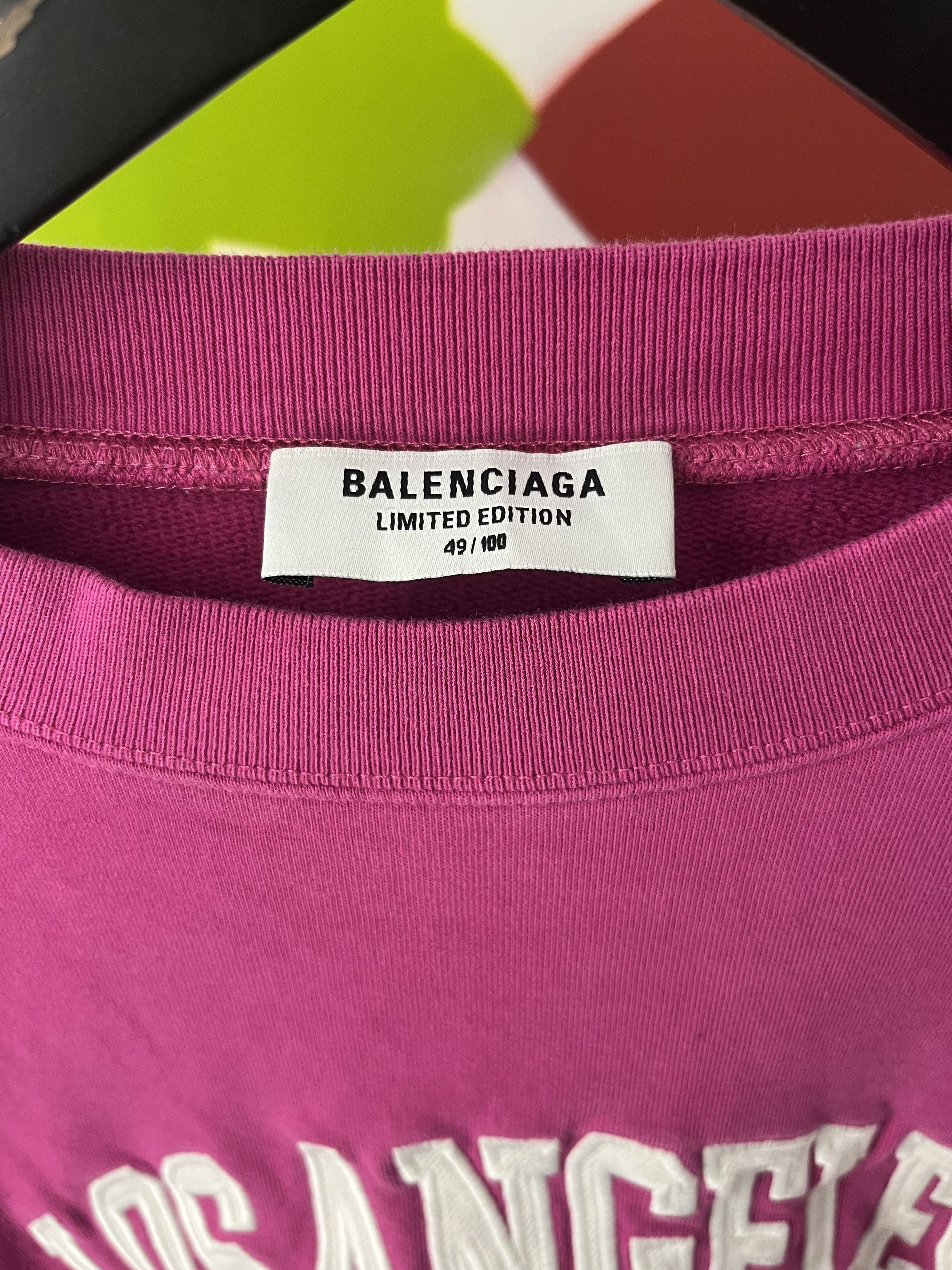 Balenciaga Balenciaga Los Angeles Sweatshirt Size US M / EU 48-50 / 2 - 4 Thumbnail