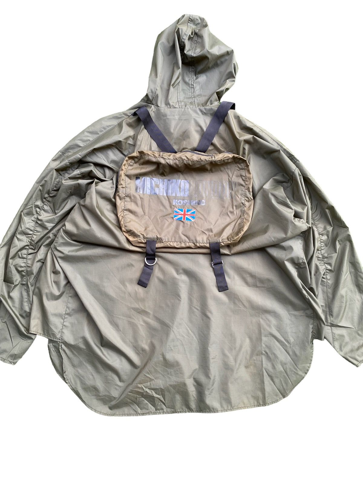 Issey Miyake MICHIKO KOSHINO Baloon jacket Parachute tactical Bags hoodie Size US XL / EU 56 / 4 - 11 Thumbnail