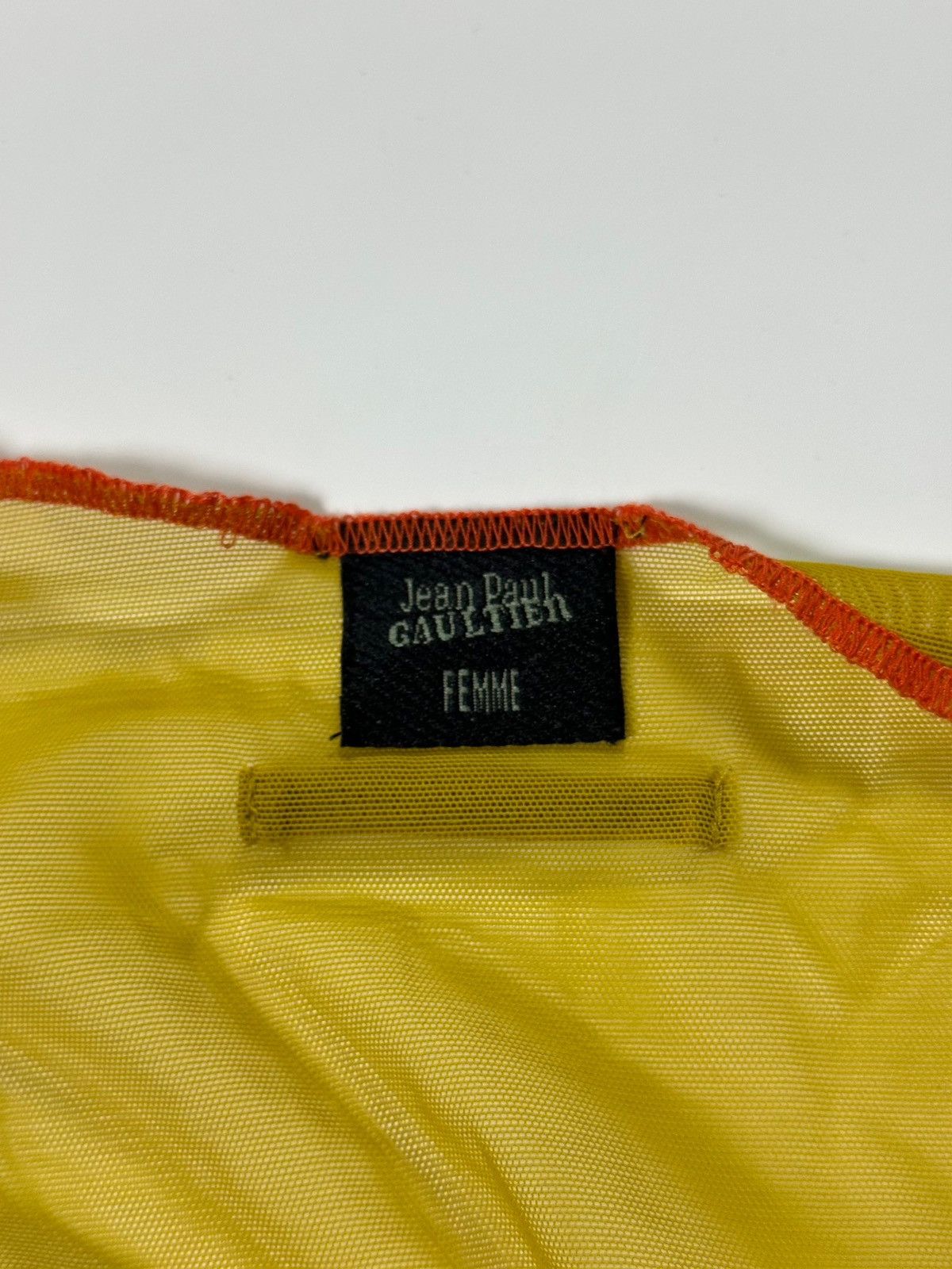 Jean Paul Gaultier JEAN PAUL GAULTIER S/S 1996 Cyberbaba Mesh Cropped Cardigan Size S / US 4 / IT 40 - 4 Thumbnail