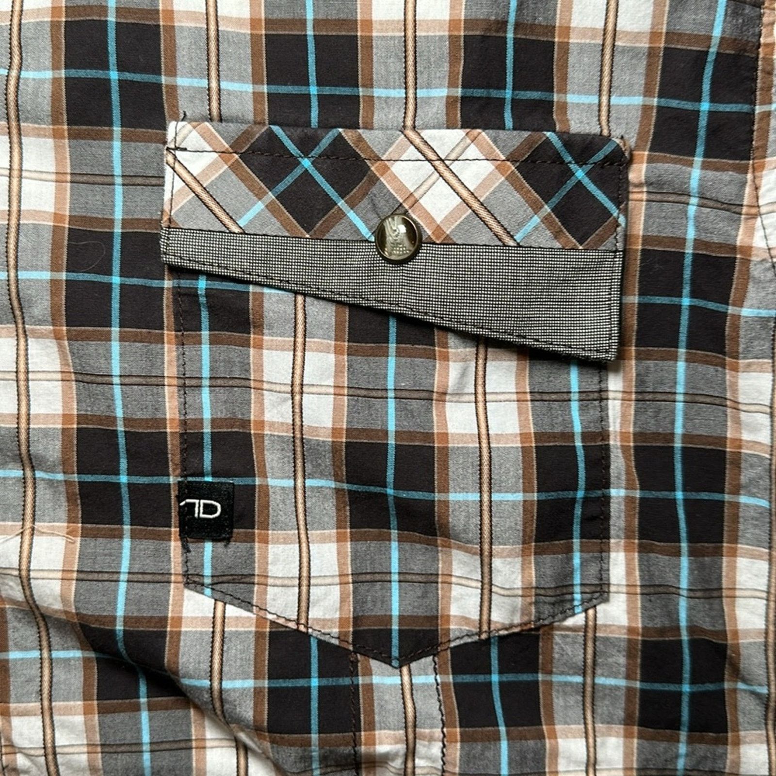 7Diamonds 7 Diamonds Mind Control Short Sleeve Button Down - Large Size US L / EU 52-54 / 3 - 6 Thumbnail