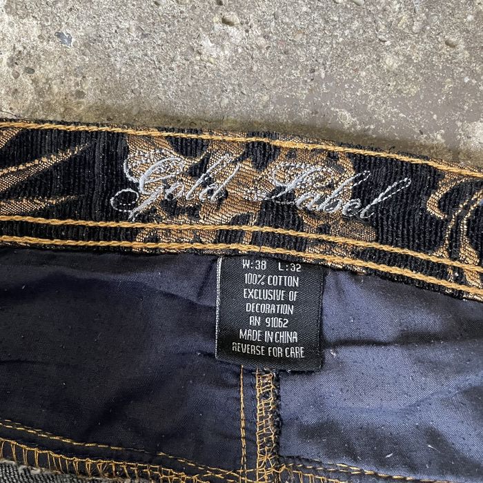 Vintage BAGGY VINTAGE Y2K VIBES GOLD LABEL JNCO STYLE DENIM JEANS | Grailed