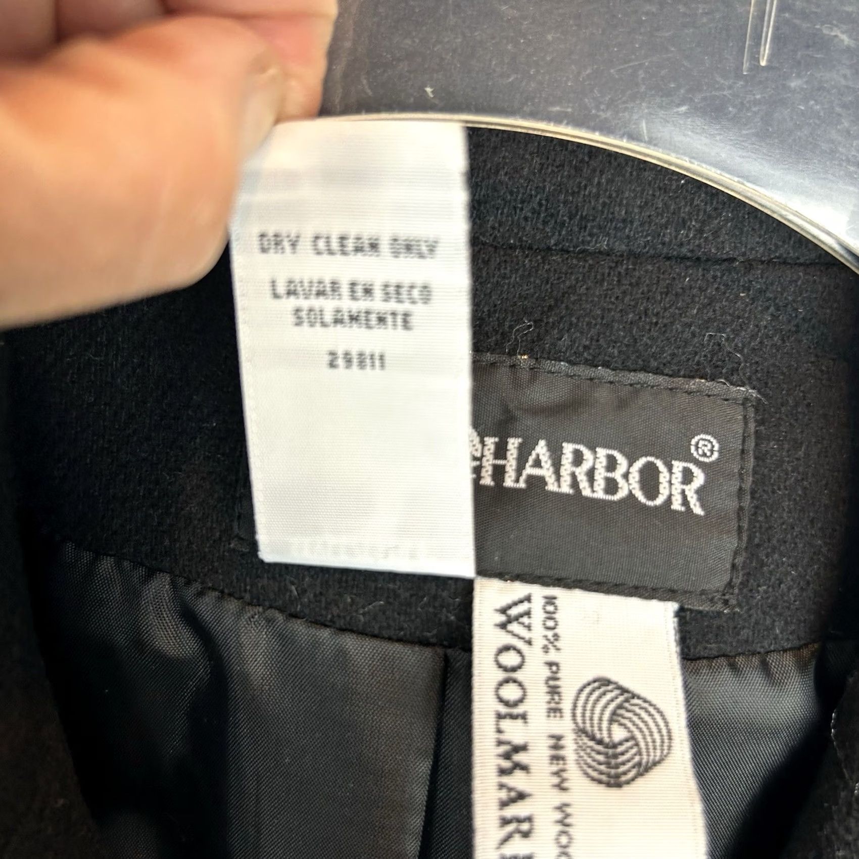 Vintage VINTAGE Sag Harbor Blazer Womens 10 Wool Black Oversized Quiet Luxury Old Money Jacket Size L / US 10 / IT 46 - 7 Thumbnail