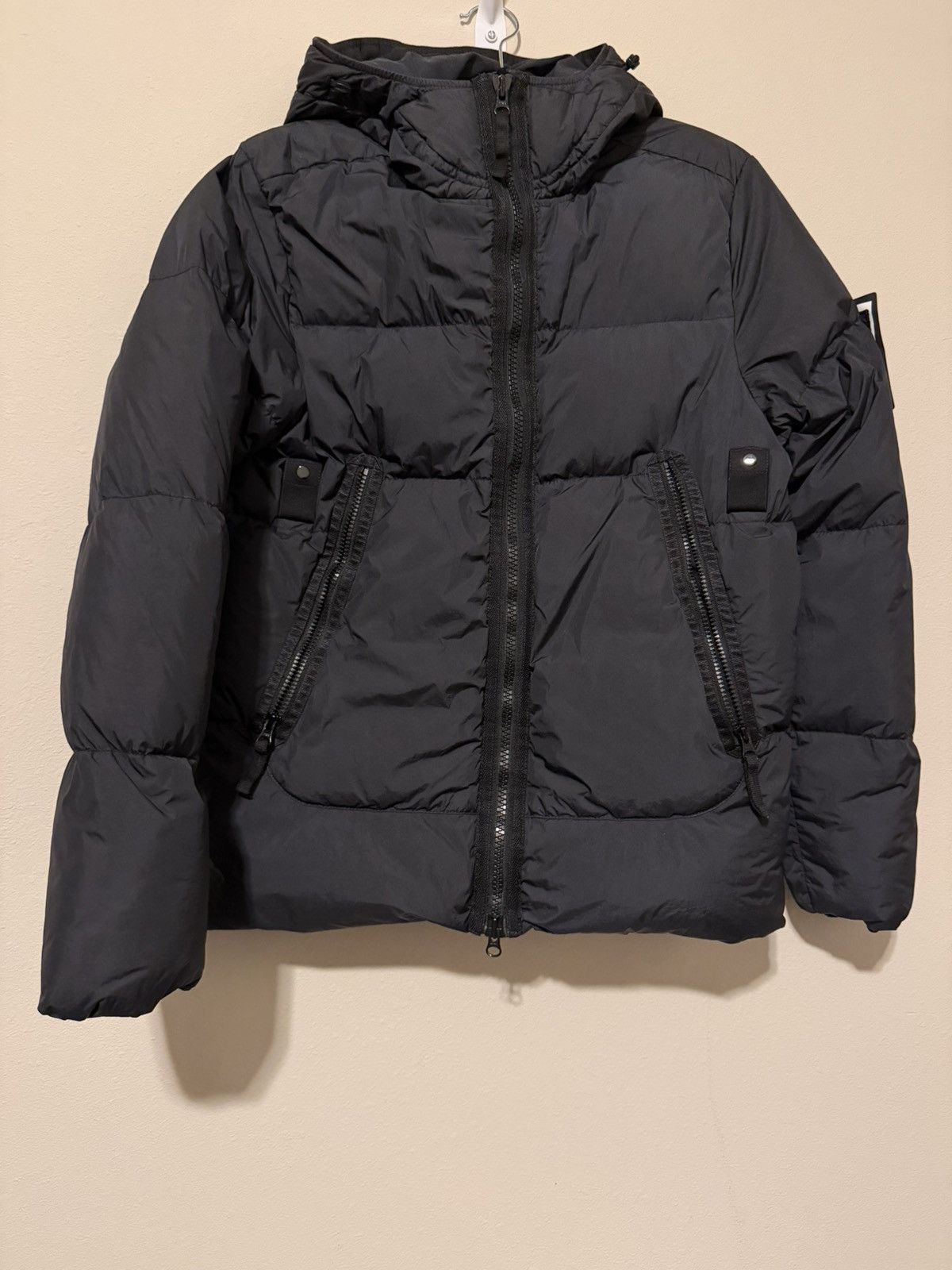 Stone Island Stone Island Crinkle Reps NY Down Jacket - Black (Size S) Size US S / EU 44-46 / 1 - 4 Thumbnail