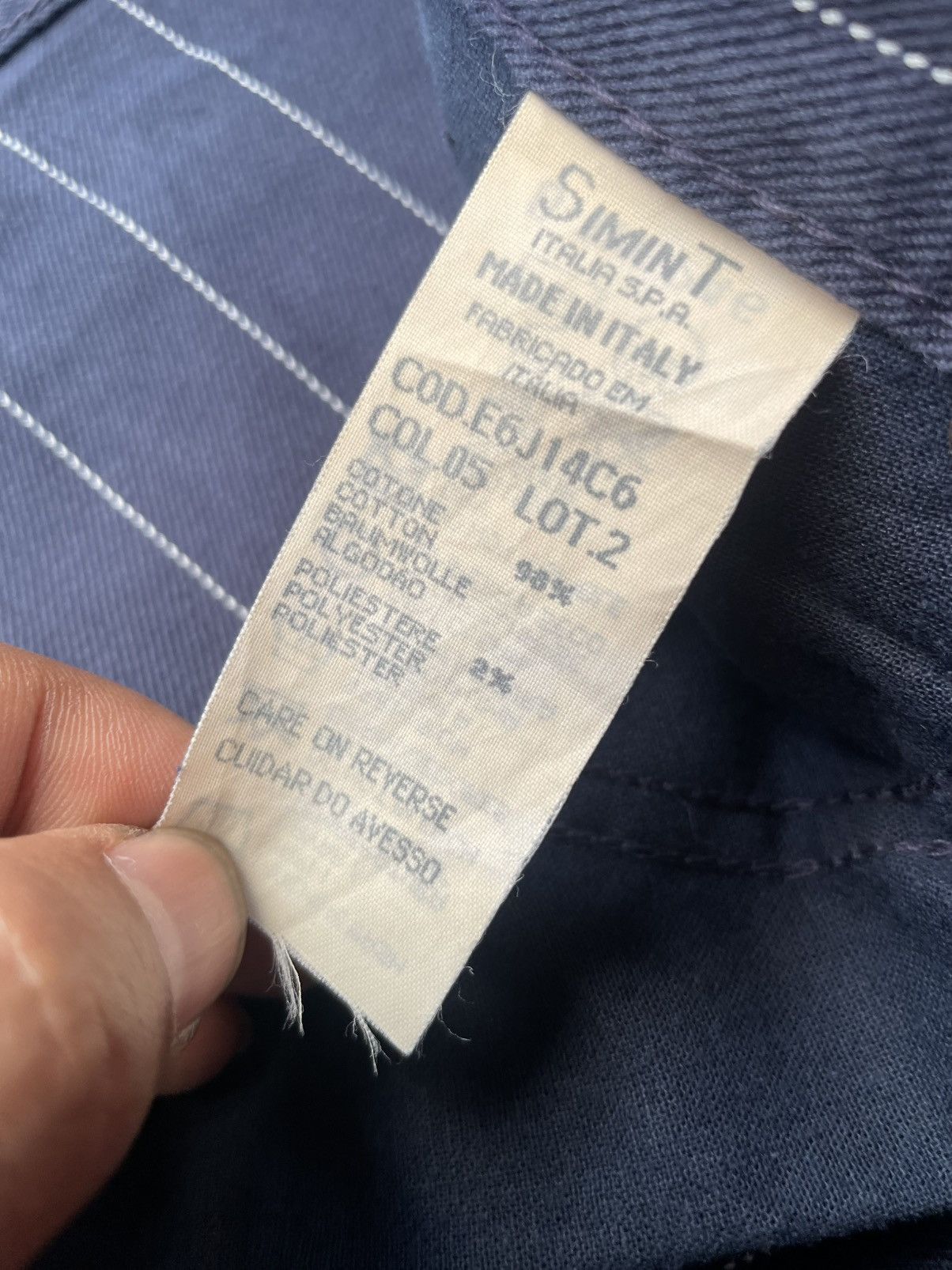 Armani Vintage Armani Jeans Wabash Denim Size US 34 / EU 50 - 14 Thumbnail