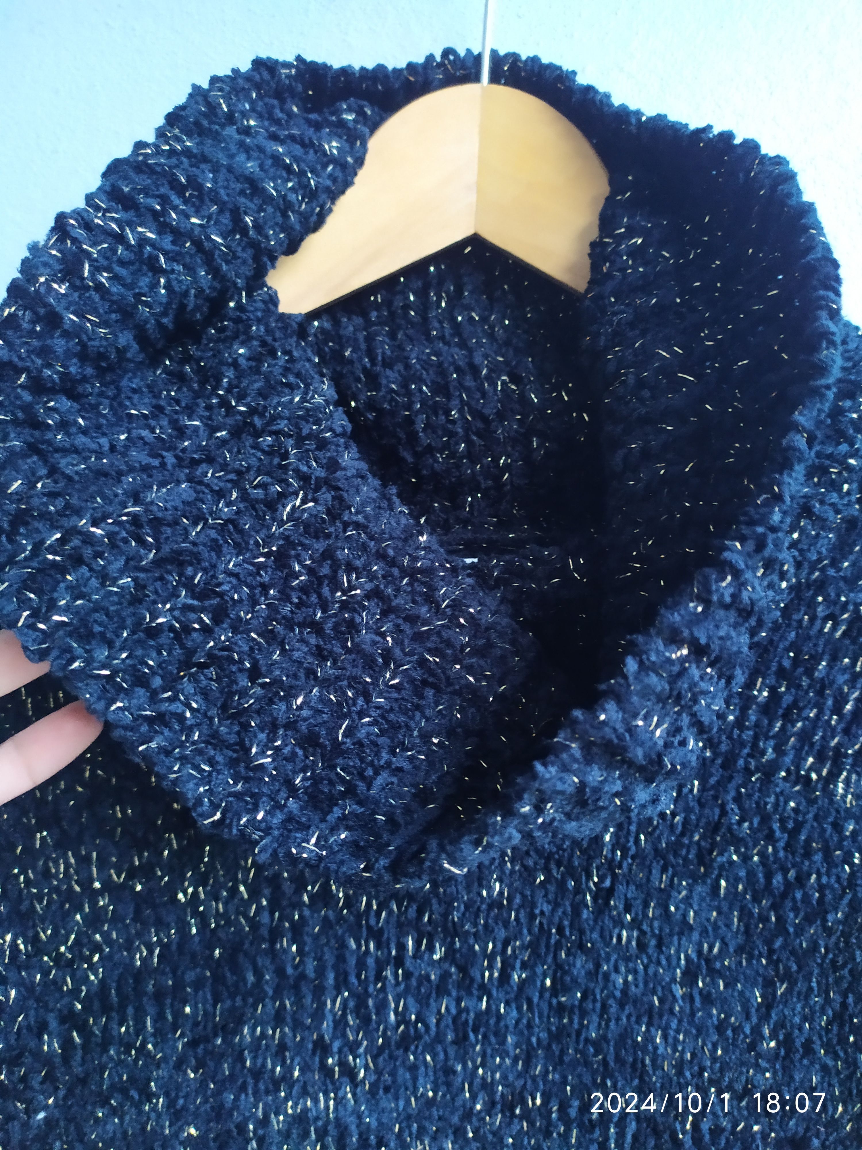 Aran Isles Knitwear × Beauty Beast × KMRii Japanese Beat Black Knitwear Size US L / EU 52-54 / 3 - 5 Thumbnail