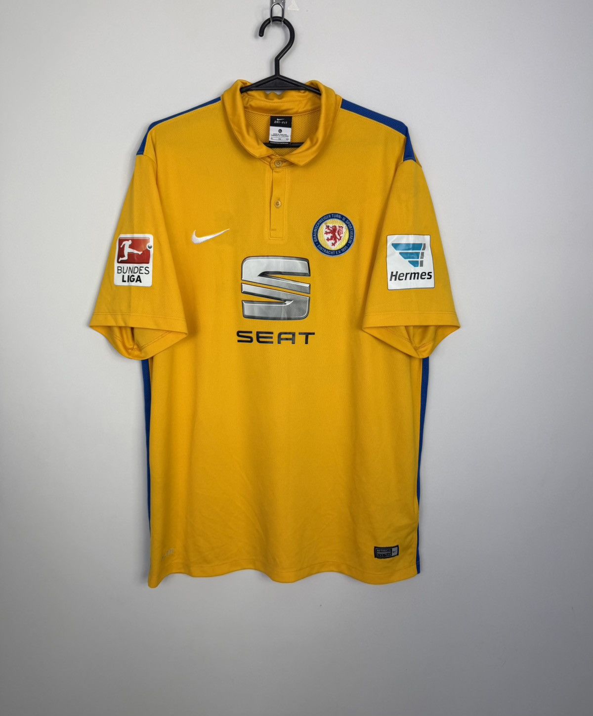 Nike Nike Eintracht Braunschweig 2015 Boland #10 Soccer Jersey Size US XL / EU 56 / 4 - 2 Thumbnail