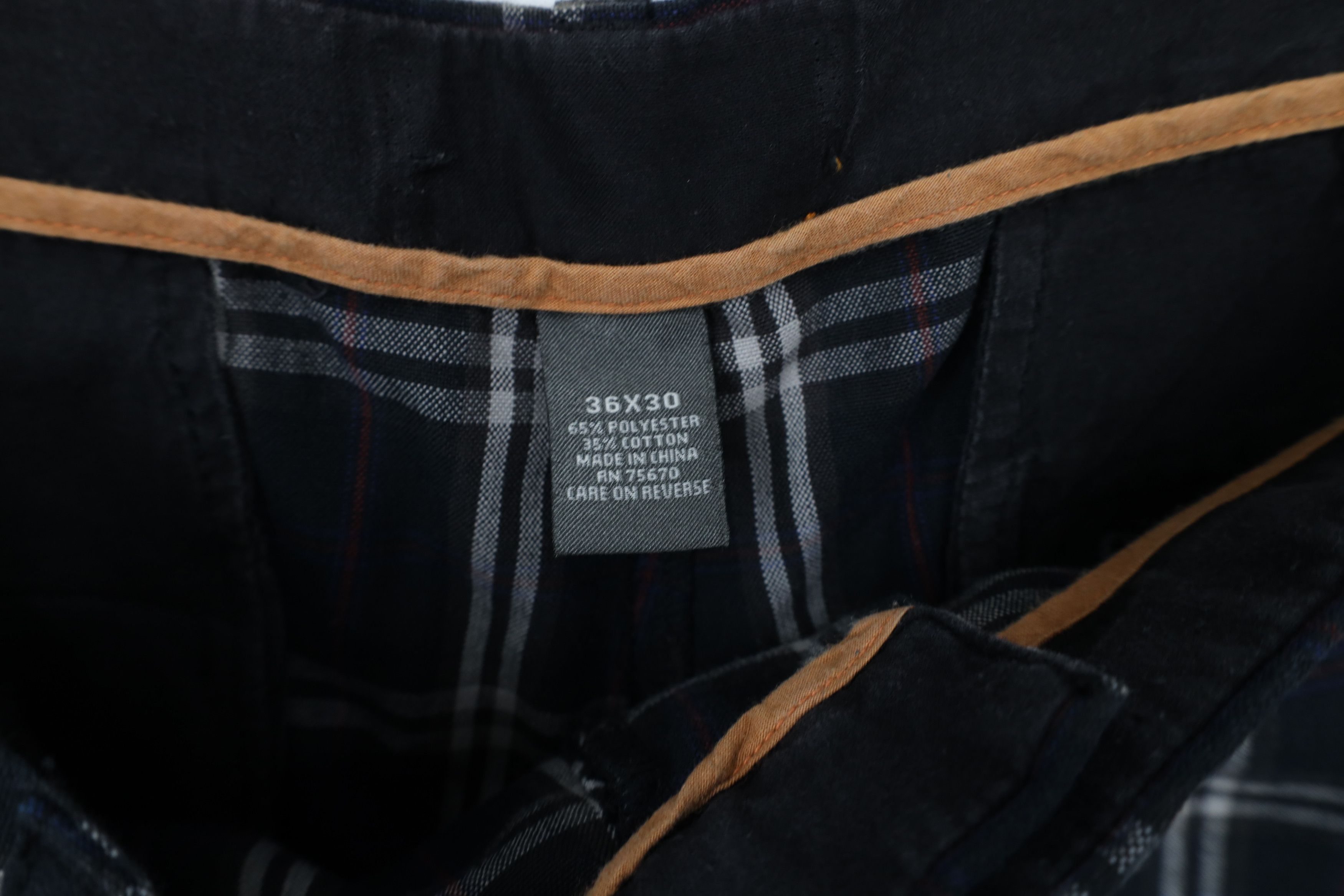 Vintage Vintage 90s Y2K Streetwear Baggy Wide Leg Chino Pants Plaid Size US 36 / EU 52 - 9 Thumbnail