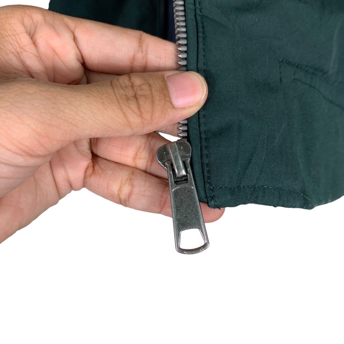 Macbeth MACBETH Green Bomber Jacket #0383-C18 Size US M / EU 48-50 / 2 - 14 Thumbnail