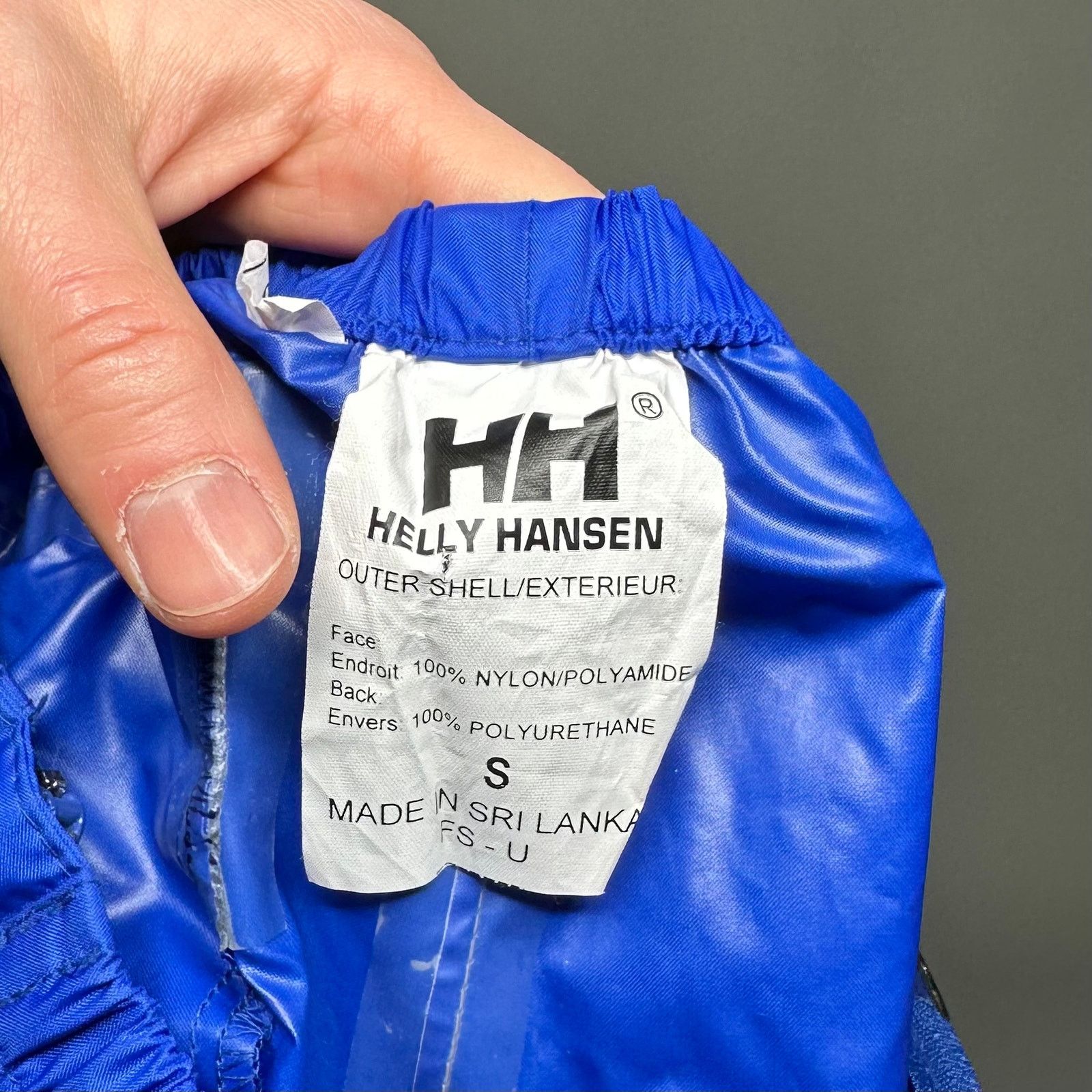 Helly Hansen Vintage Y2K Helly Hansen Ski Pants Mens S Royal Blue Nylon Size US 30 / EU 46 - 4 Thumbnail