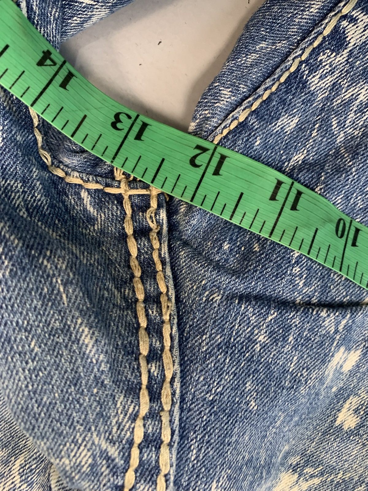 True Religion Vintage true religion thread embroidered straight denim Size US 36 / EU 52 - 14 Thumbnail
