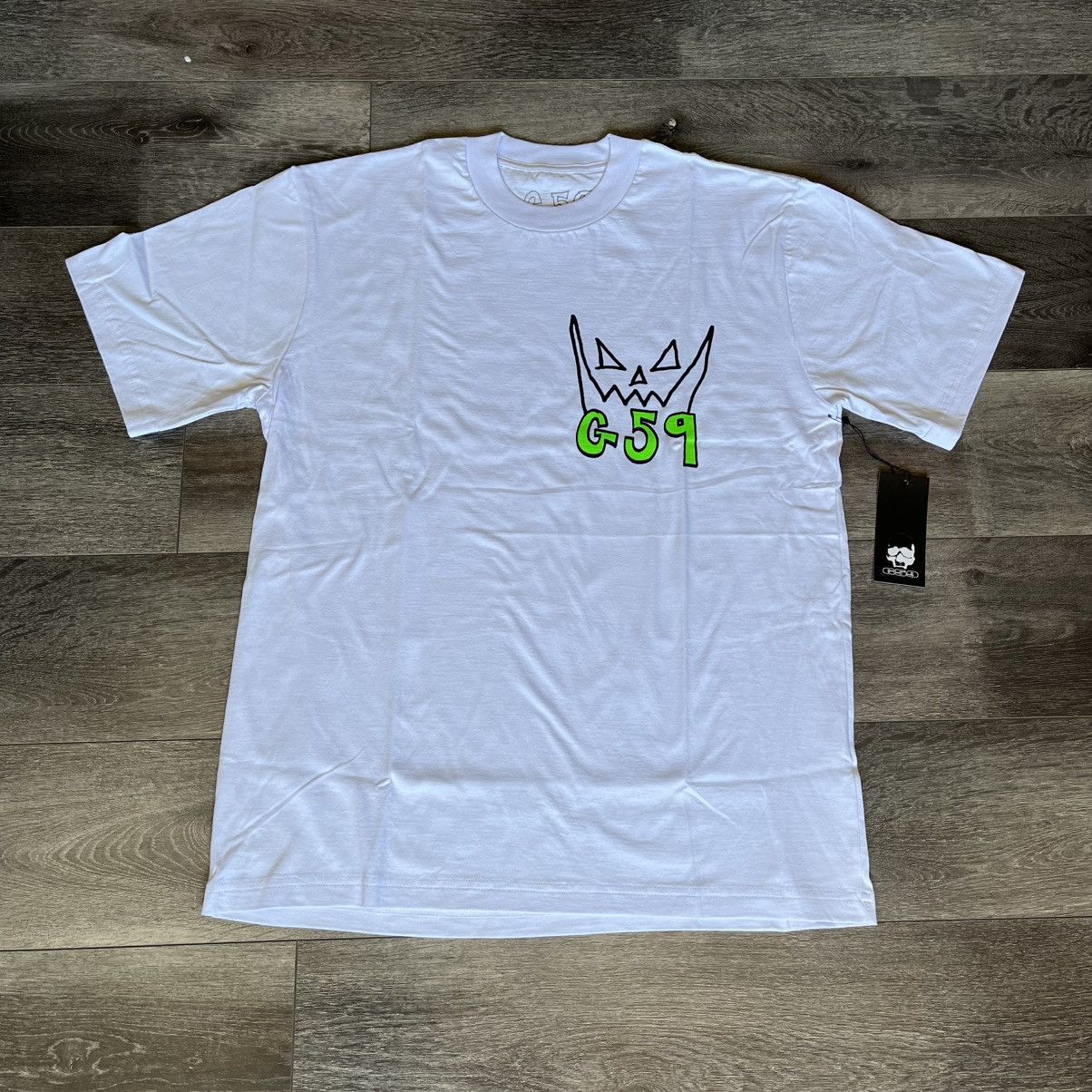 Asspizza Asspizza x G59 Records Suicideboys Hand Drawn Tee White New Size US XXL / EU 58 / 5 - 2 Thumbnail