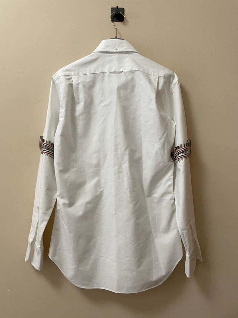 Thom Browne Thom Browne Classic Oxford shirt with pin-on collar Size US S / EU 44-46 / 1 - 7 Thumbnail