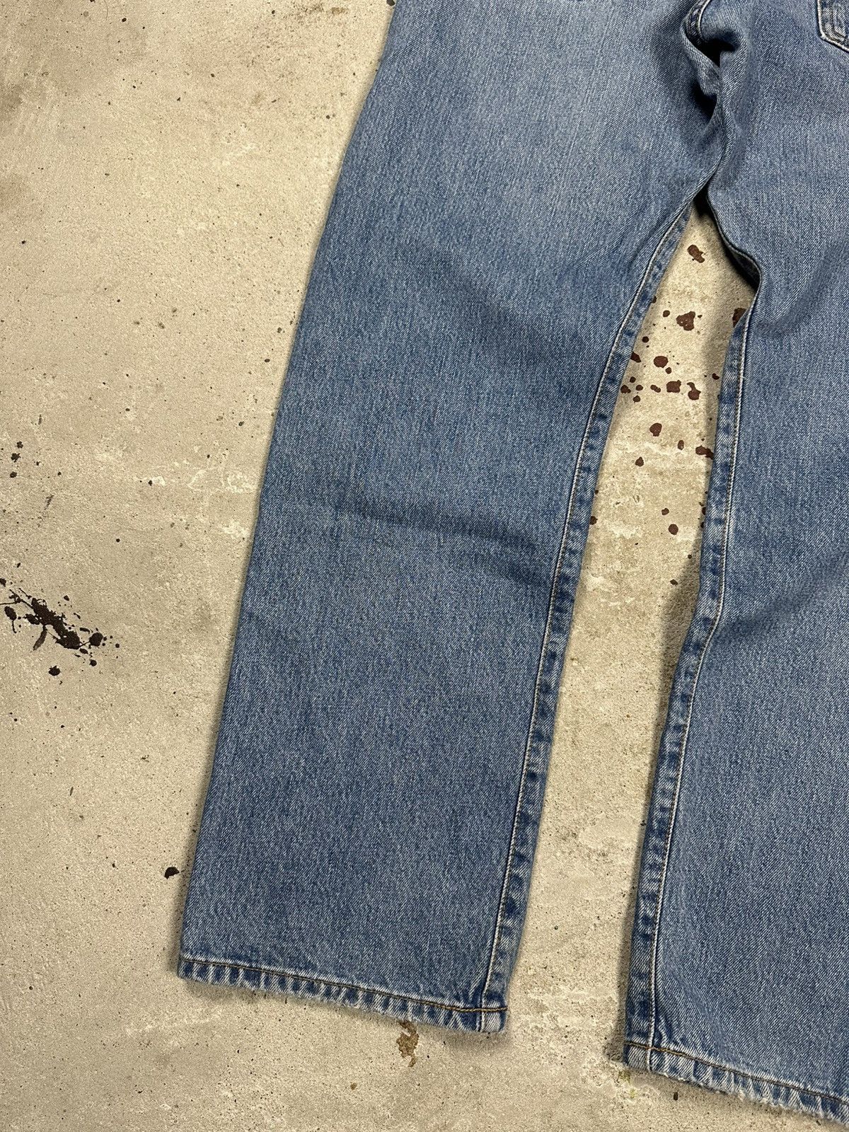 Levi's × Vintage Vintage Y2K Levi’s 501 Blue Denim Pants Jeans Size US 32 / EU 48 - 14 Thumbnail