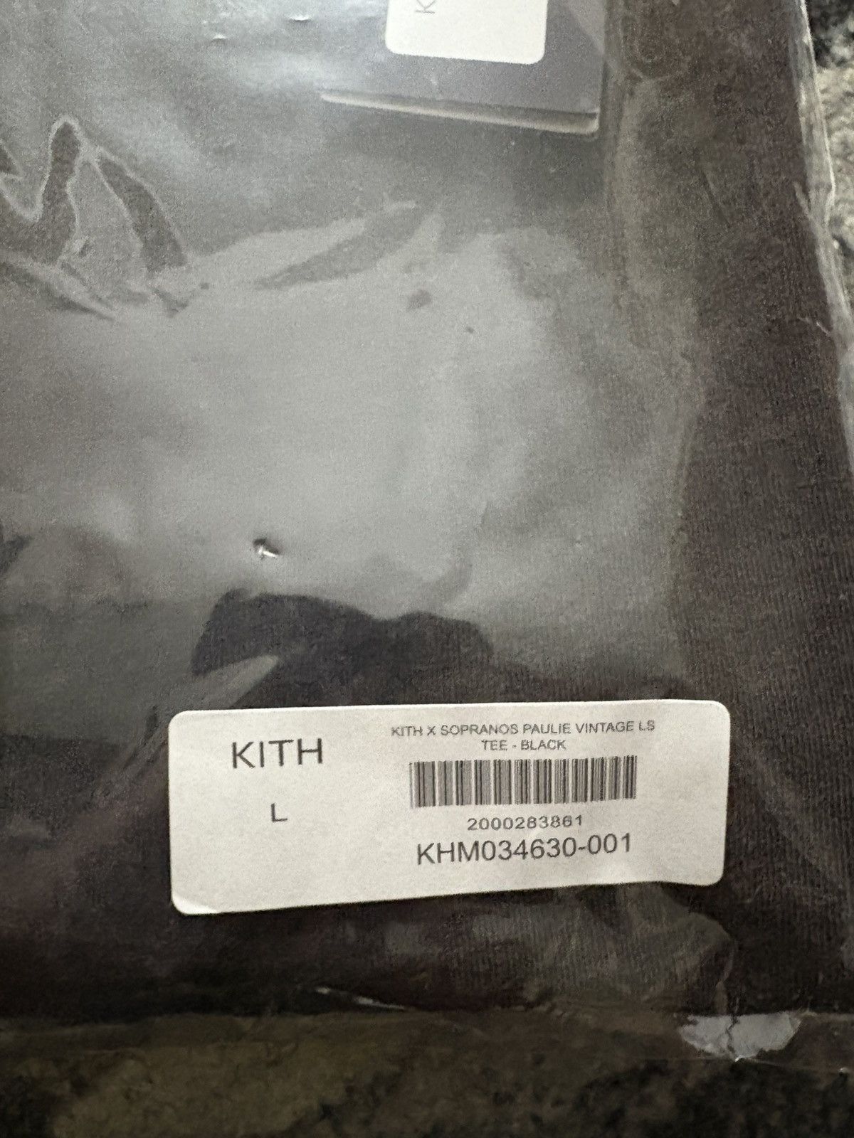 Kith Kith x The Sopranos Paulie Vintage Long Sleeve Tee Size US L / EU 52-54 / 3 - 4 Thumbnail