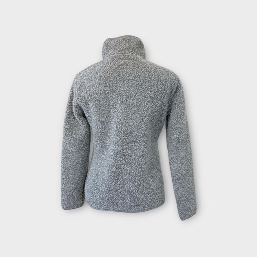 Marine Layer Marine Layer Sherpa Quarterzip Pullover XS Grey Women Cozy A Size XS / US 0-2 / IT 36-38 - 4 Thumbnail